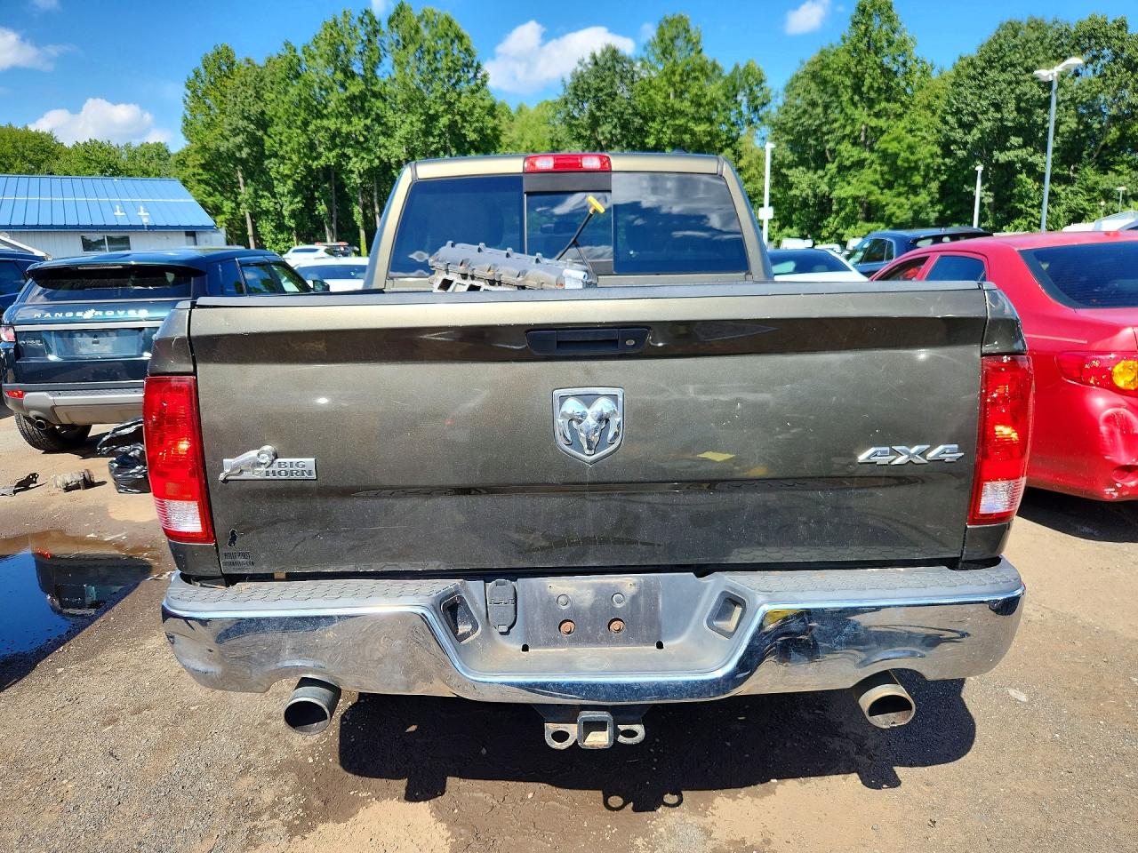 2012 Dodge Ram 1500 Slt Green vin: 1C6RD7LT2CS114026