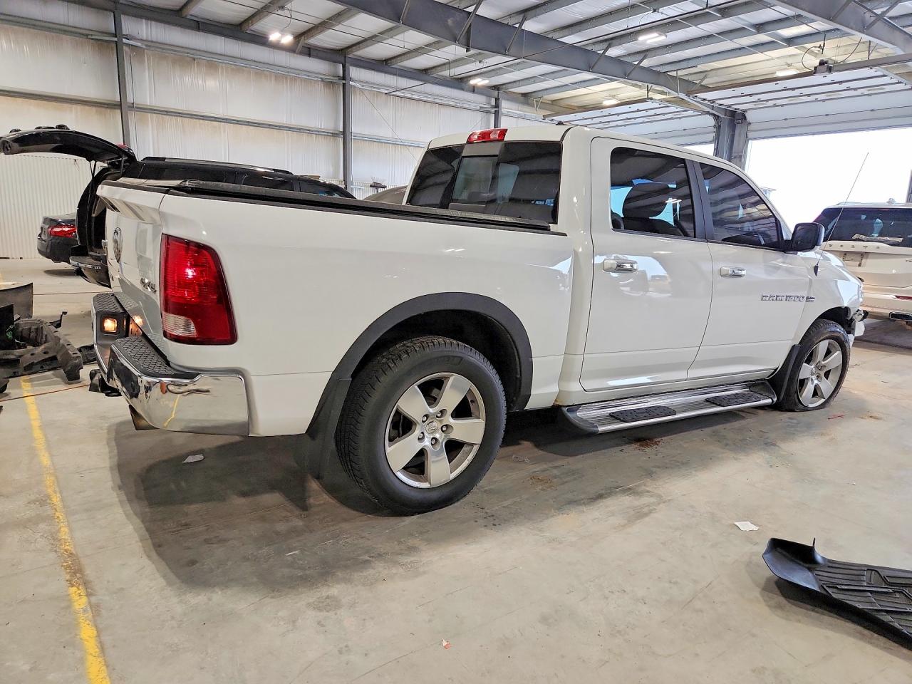 2012 Dodge Ram 1500 Slt White vin: 1C6RD7LT2CS172413