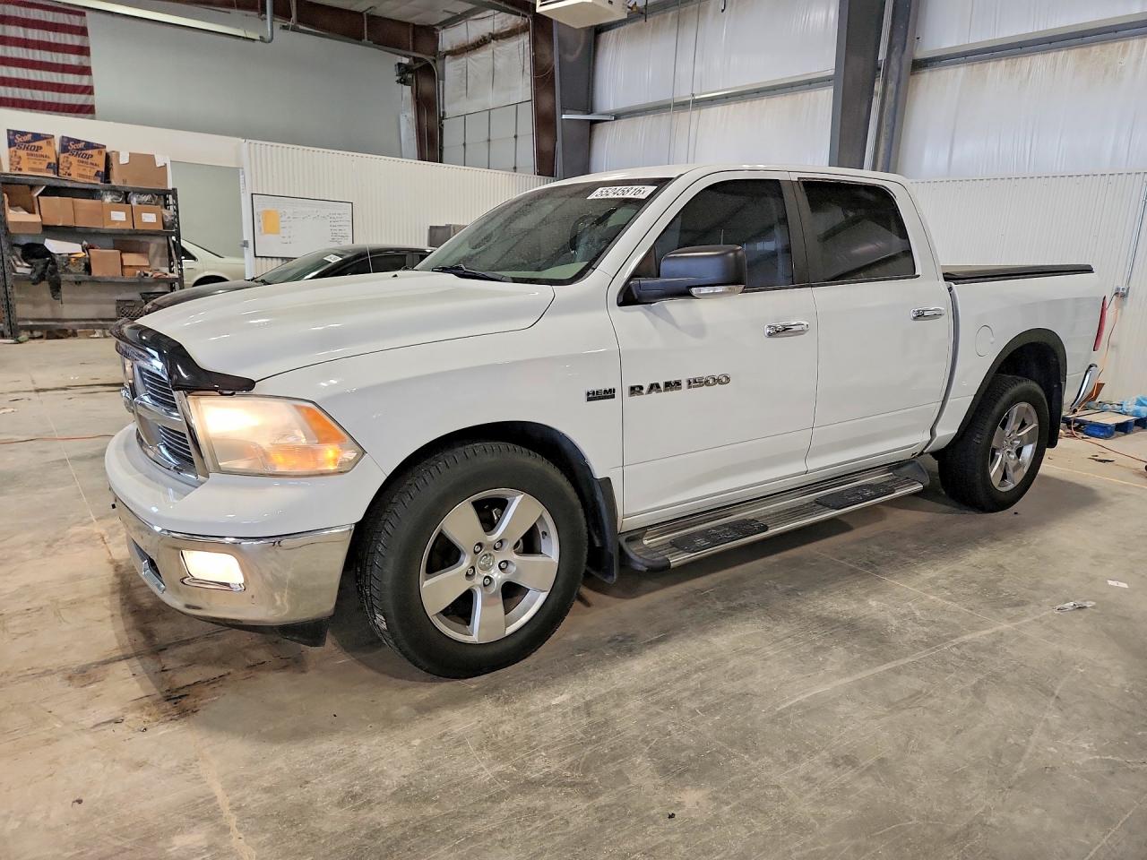 2012 Dodge Ram 1500 Slt White vin: 1C6RD7LT2CS172413