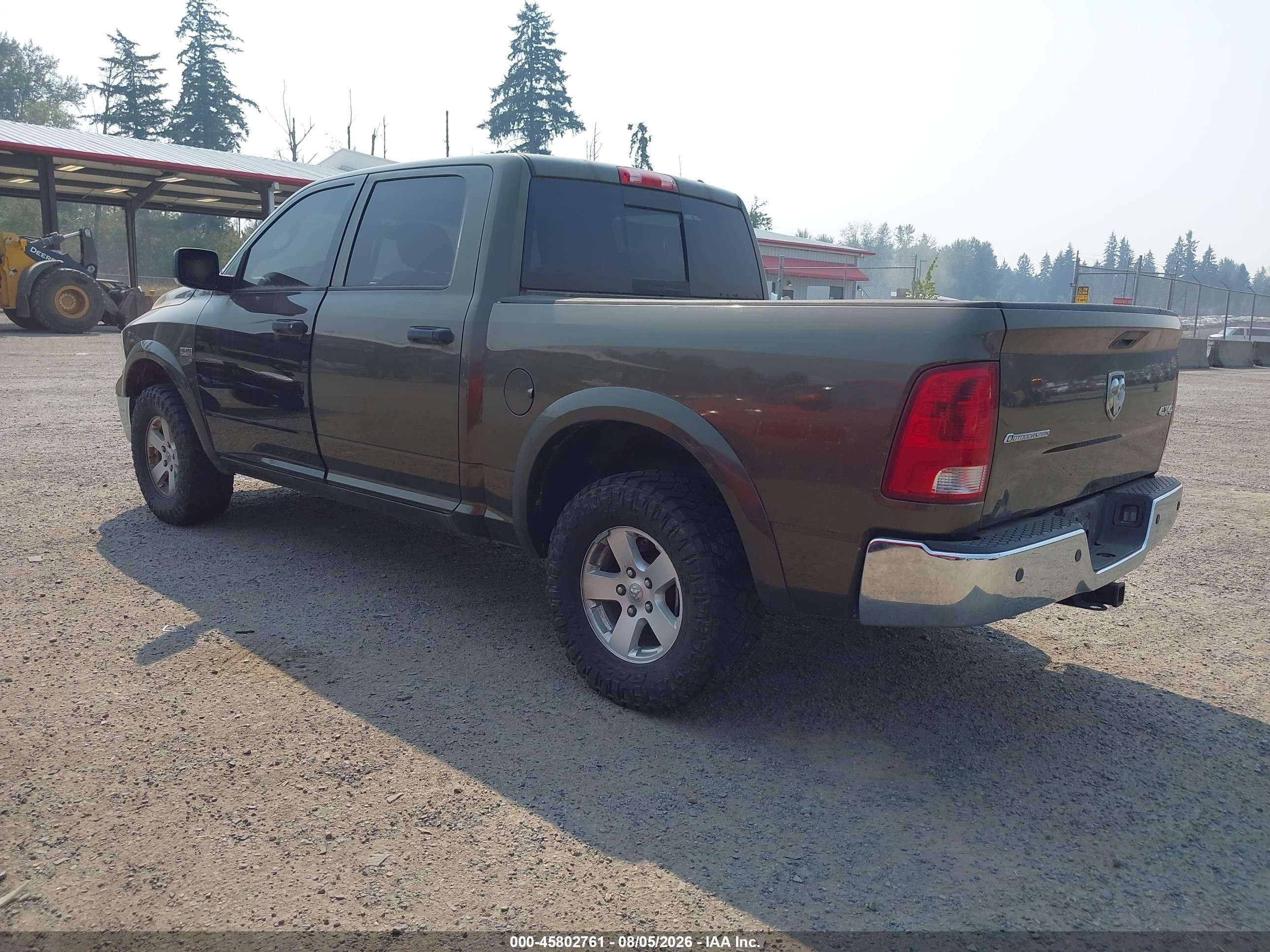 2012 Dodge Ram 1500 Slt Green vin: 1C6RD7LT2CS176512