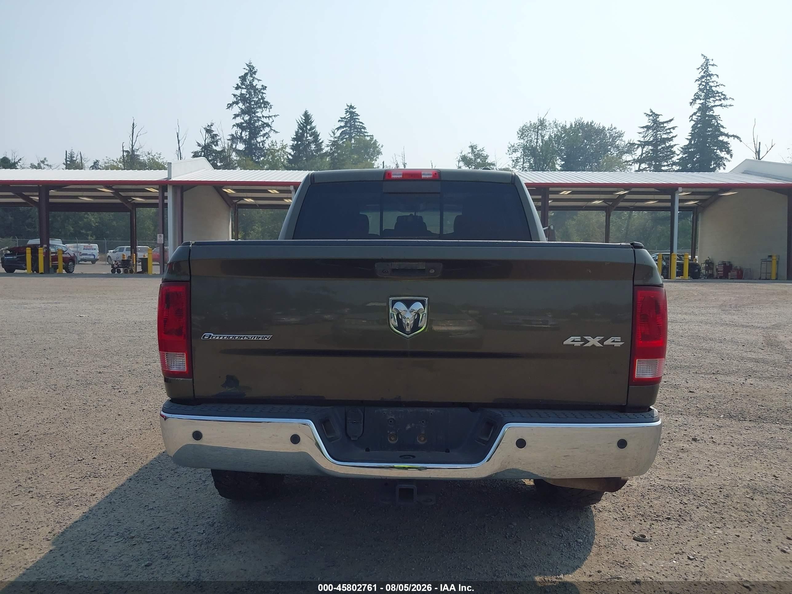 2012 Dodge Ram 1500 Slt Green vin: 1C6RD7LT2CS176512
