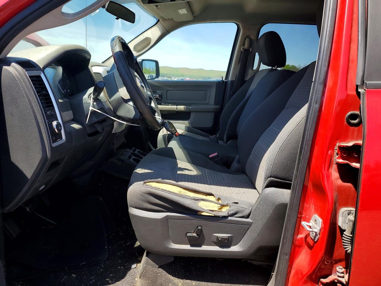2012 Dodge Ram 1500 Slt Red vin: 1C6RD7LT3CS126329