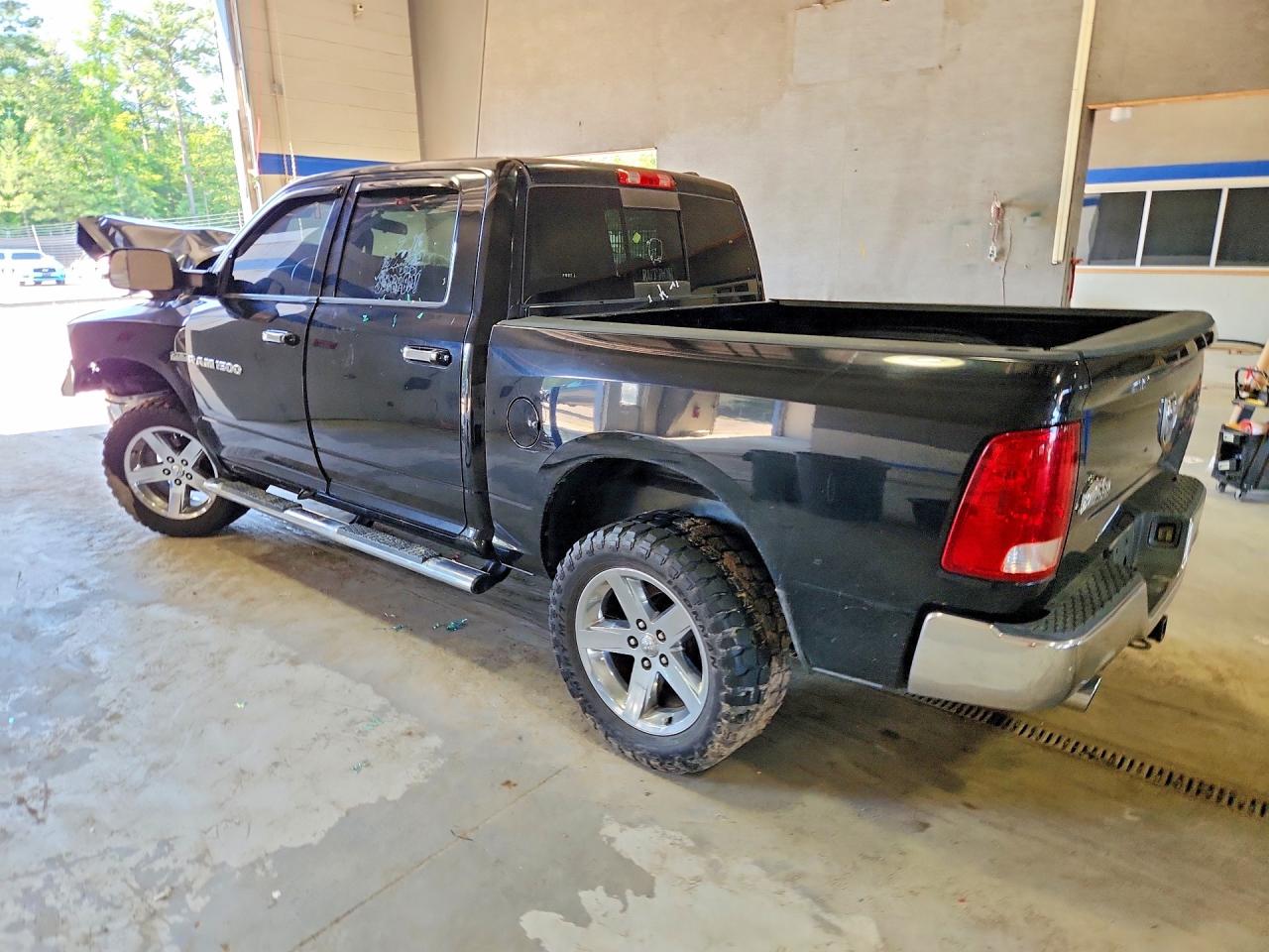 2012 Dodge Ram 1500 Slt Black vin: 1C6RD7LT3CS146452