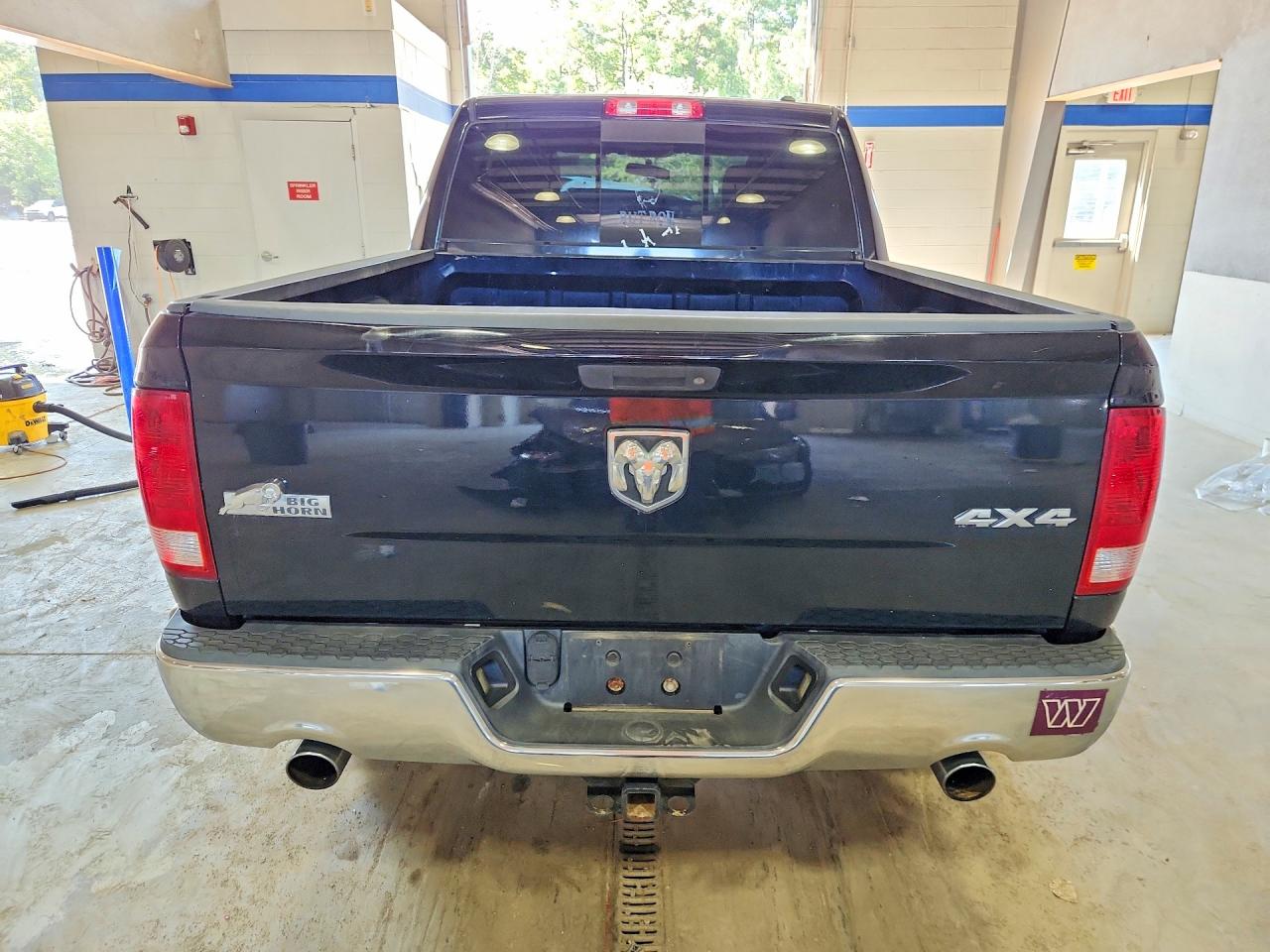 2012 Dodge Ram 1500 Slt Black vin: 1C6RD7LT3CS146452