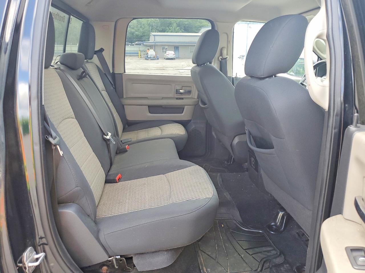 2012 Dodge Ram 1500 Slt Черный vin: 1C6RD7LT3CS171710