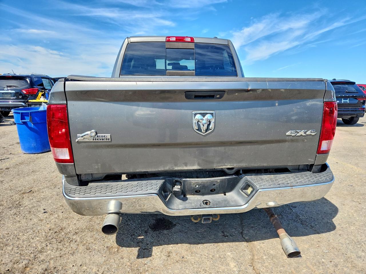 2012 Dodge Ram 1500 Slt Gray vin: 1C6RD7LT3CS179693