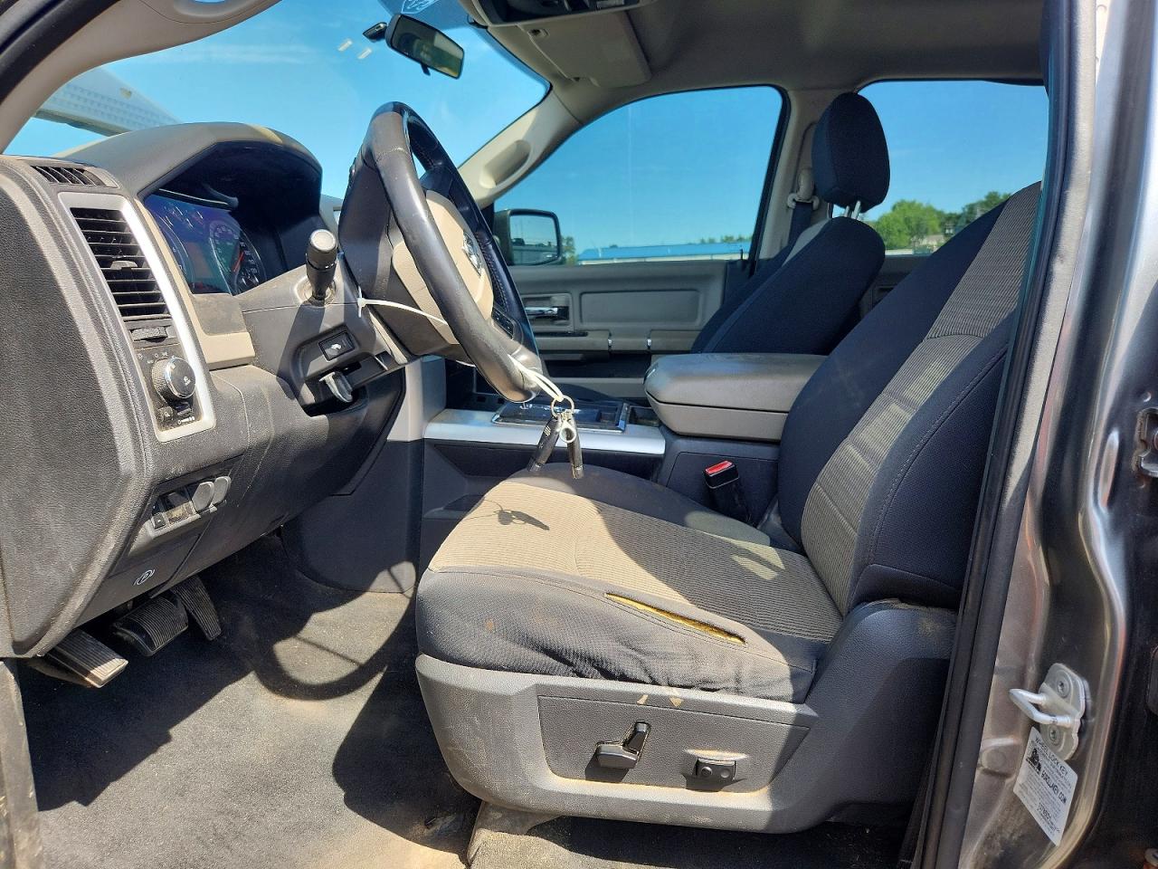 2012 Dodge Ram 1500 Slt Gray vin: 1C6RD7LT3CS179693