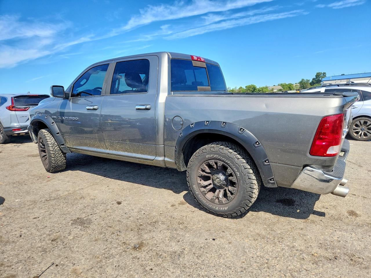 2012 Dodge Ram 1500 Slt Gray vin: 1C6RD7LT3CS179693