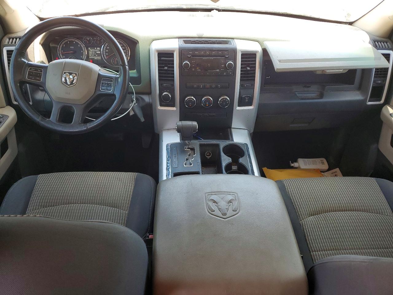 2012 Dodge Ram 1500 Slt Black vin: 1C6RD7LT4CS135265