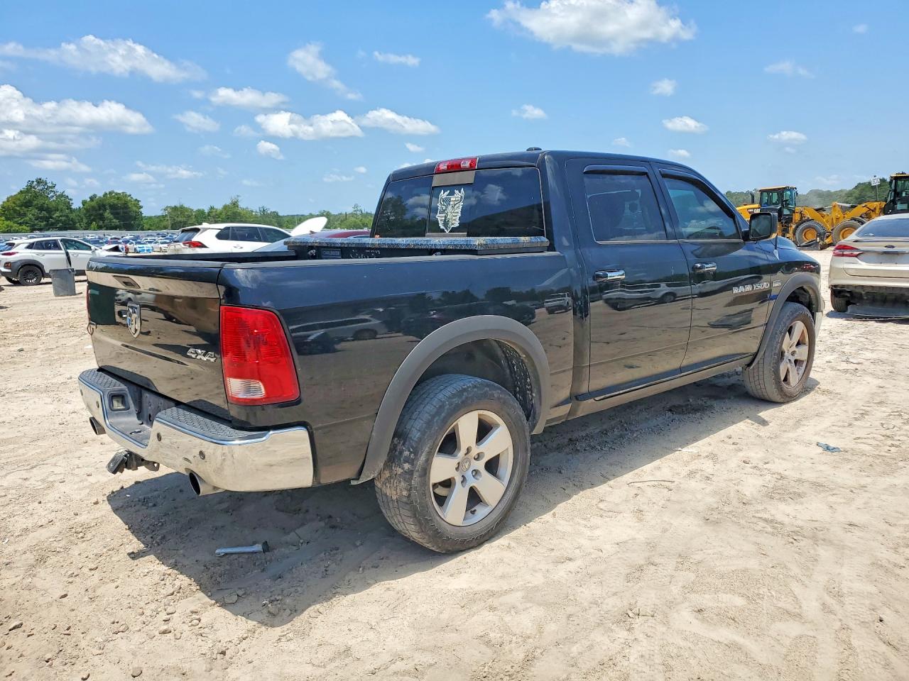 2012 Dodge Ram 1500 Slt Black vin: 1C6RD7LT4CS135265
