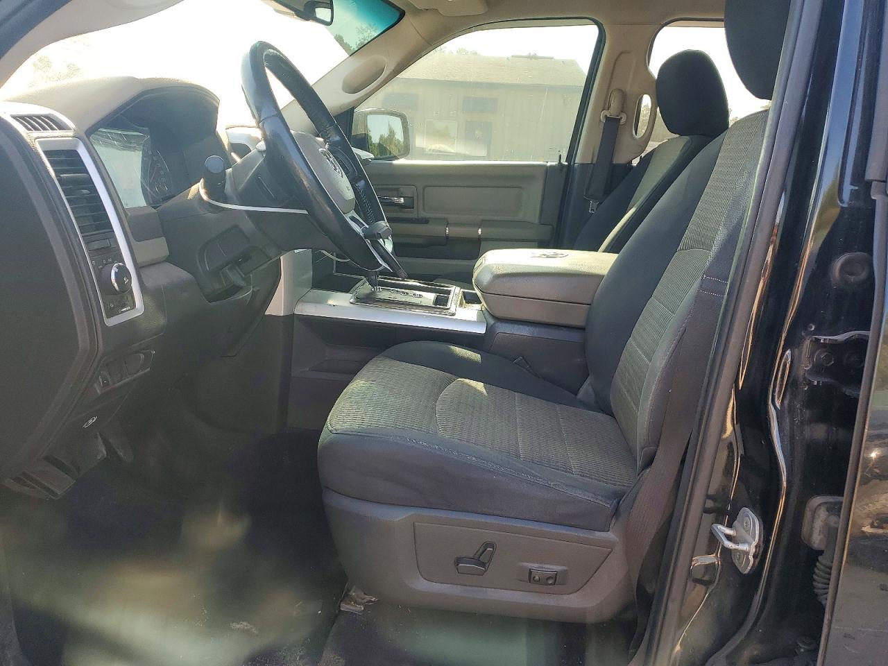 2012 Dodge Ram 1500 Slt Black vin: 1C6RD7LT4CS135265
