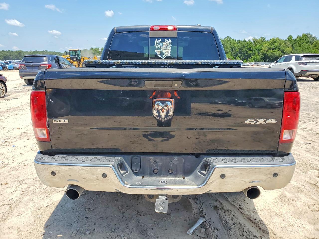 2012 Dodge Ram 1500 Slt Black vin: 1C6RD7LT4CS135265