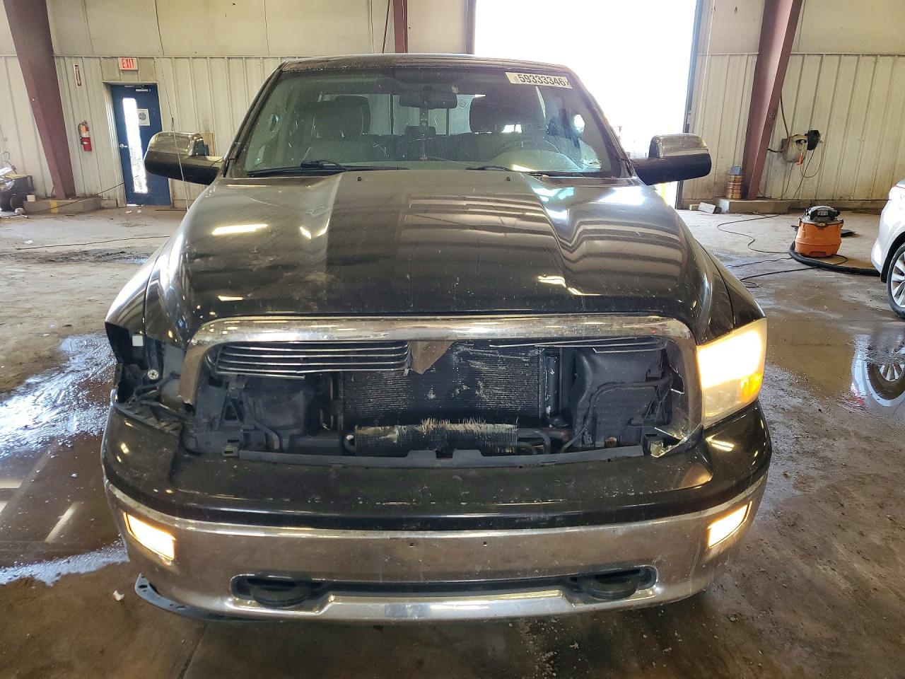 2012 Dodge Ram 1500 Slt Black vin: 1C6RD7LT4CS135296