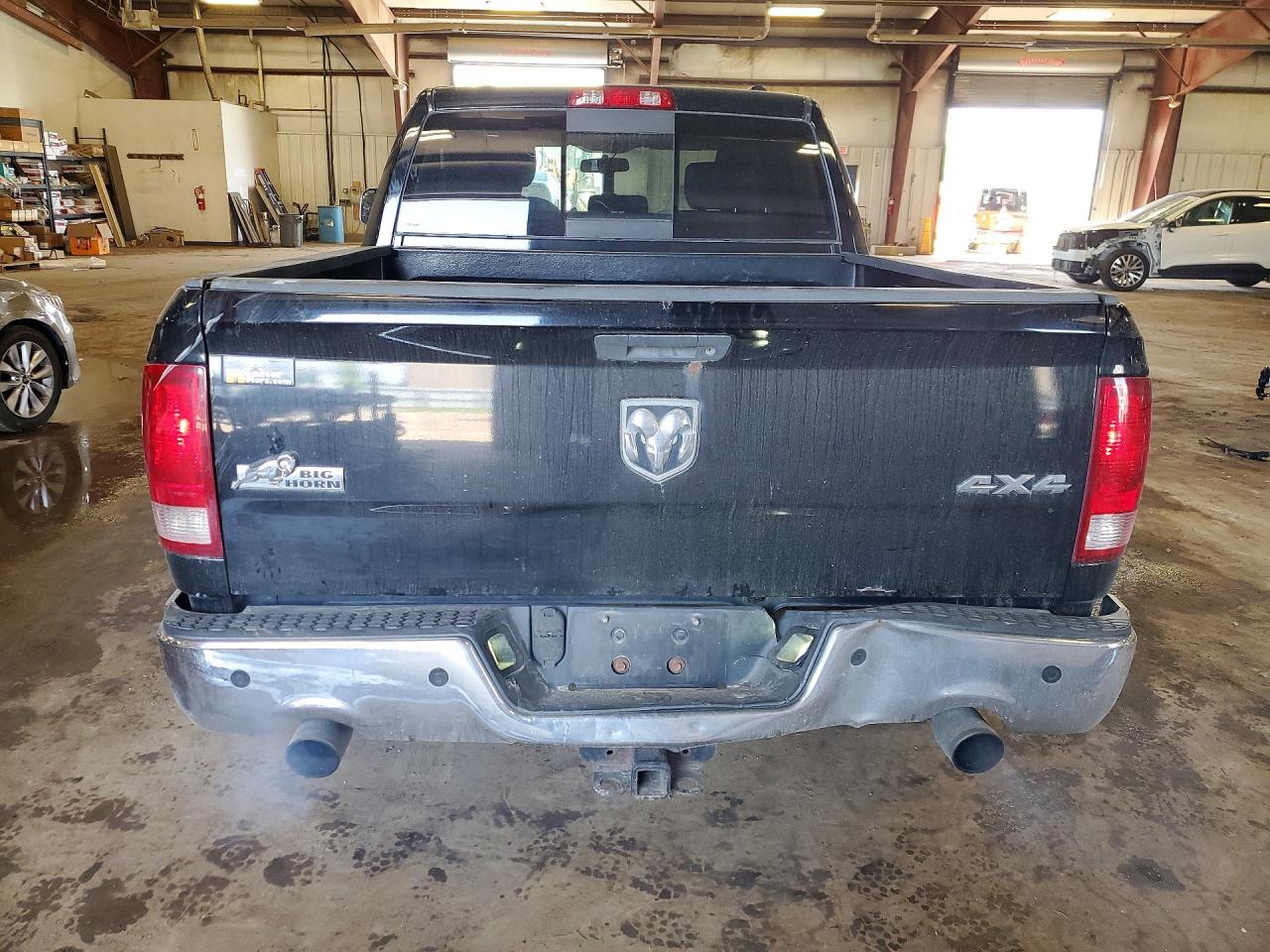 2012 Dodge Ram 1500 Slt Black vin: 1C6RD7LT4CS135296