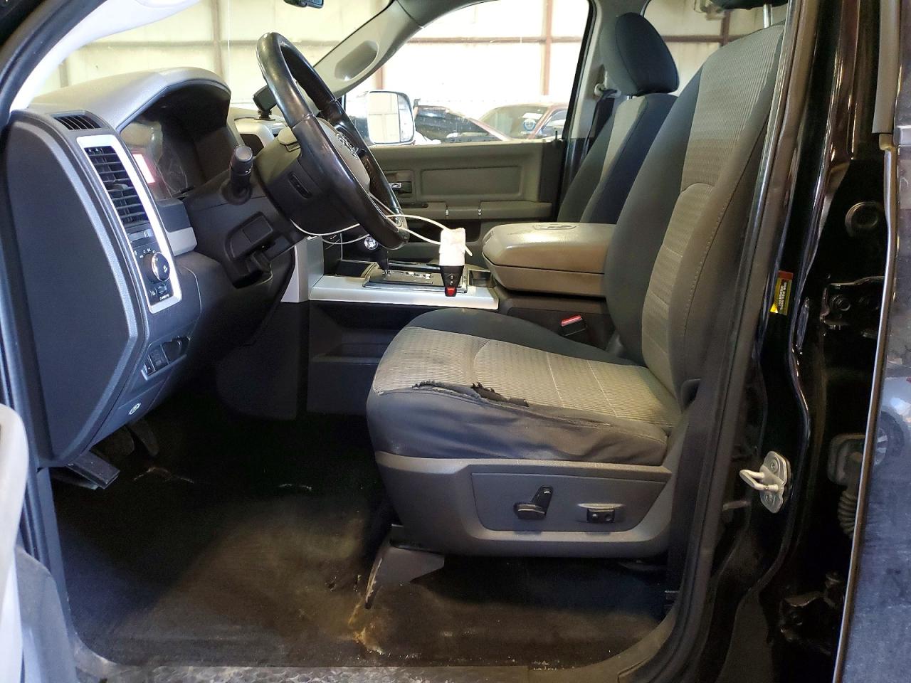2012 Dodge Ram 1500 Slt Black vin: 1C6RD7LT4CS135296
