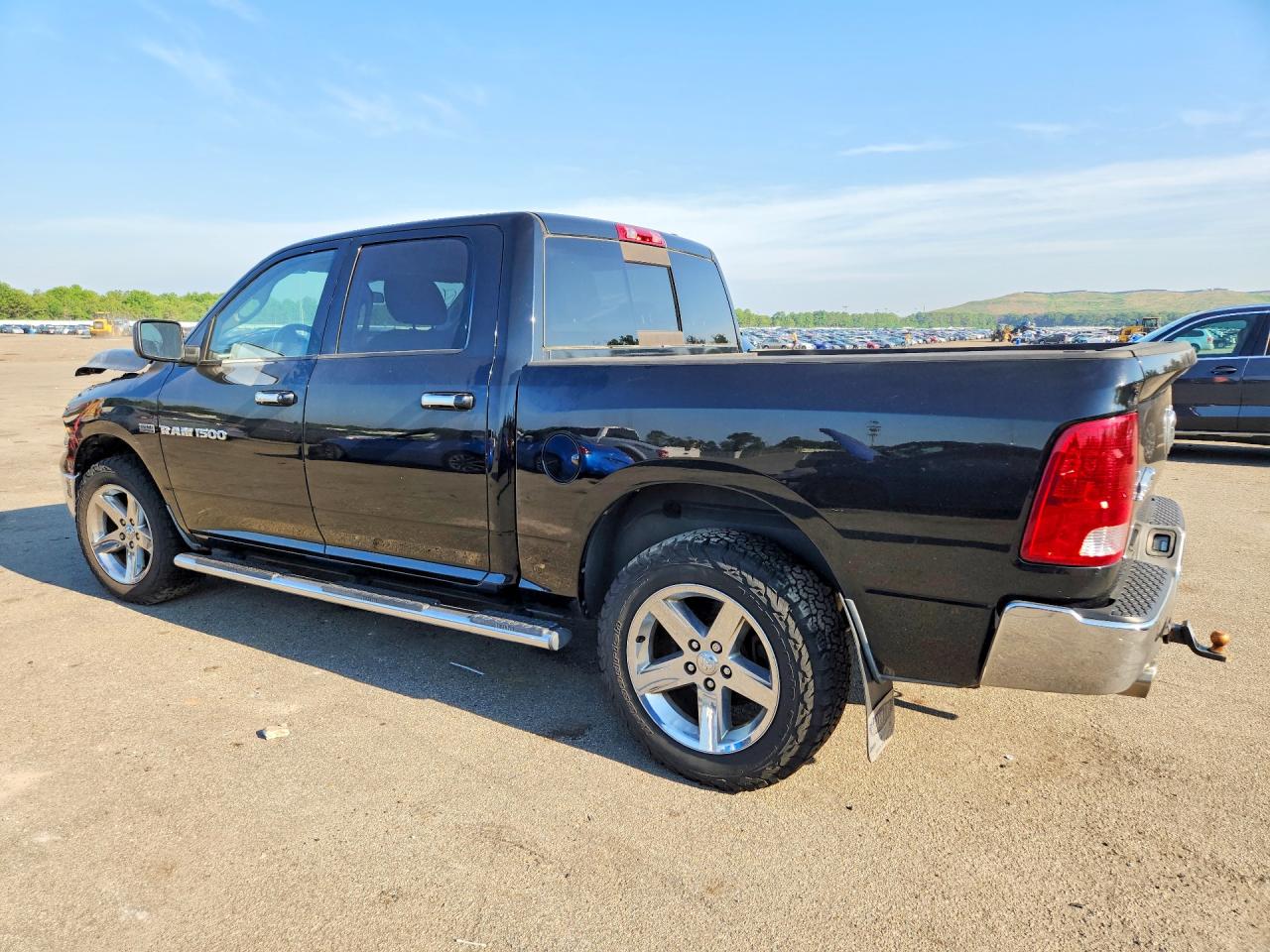 2012 Dodge Ram 1500 Slt Black vin: 1C6RD7LT4CS146184