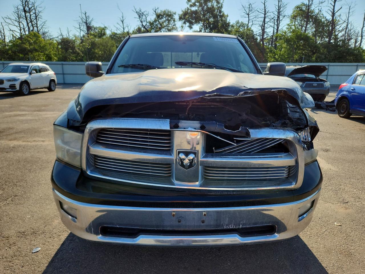 2012 Dodge Ram 1500 Slt Black vin: 1C6RD7LT4CS146184