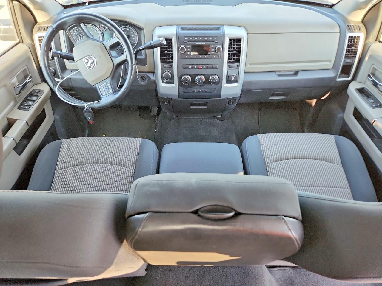 2012 Dodge Ram 1500 Slt Black vin: 1C6RD7LT4CS146184