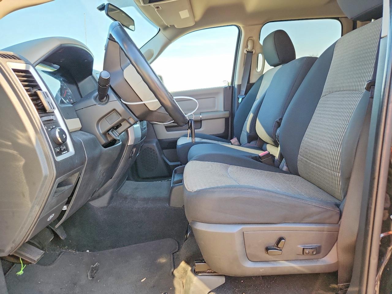 2012 Dodge Ram 1500 Slt Black vin: 1C6RD7LT4CS146184