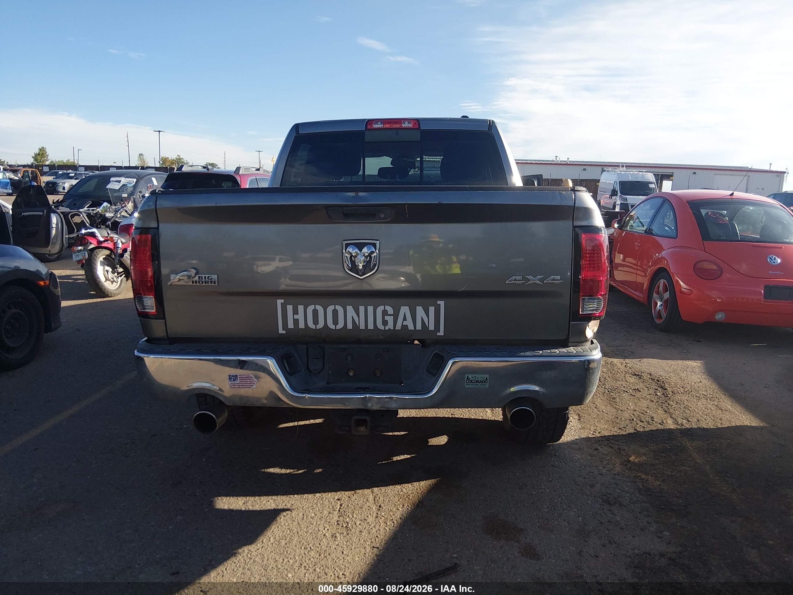 2012 Ram 1500 Slt Gray vin: 1C6RD7LT4CS153913