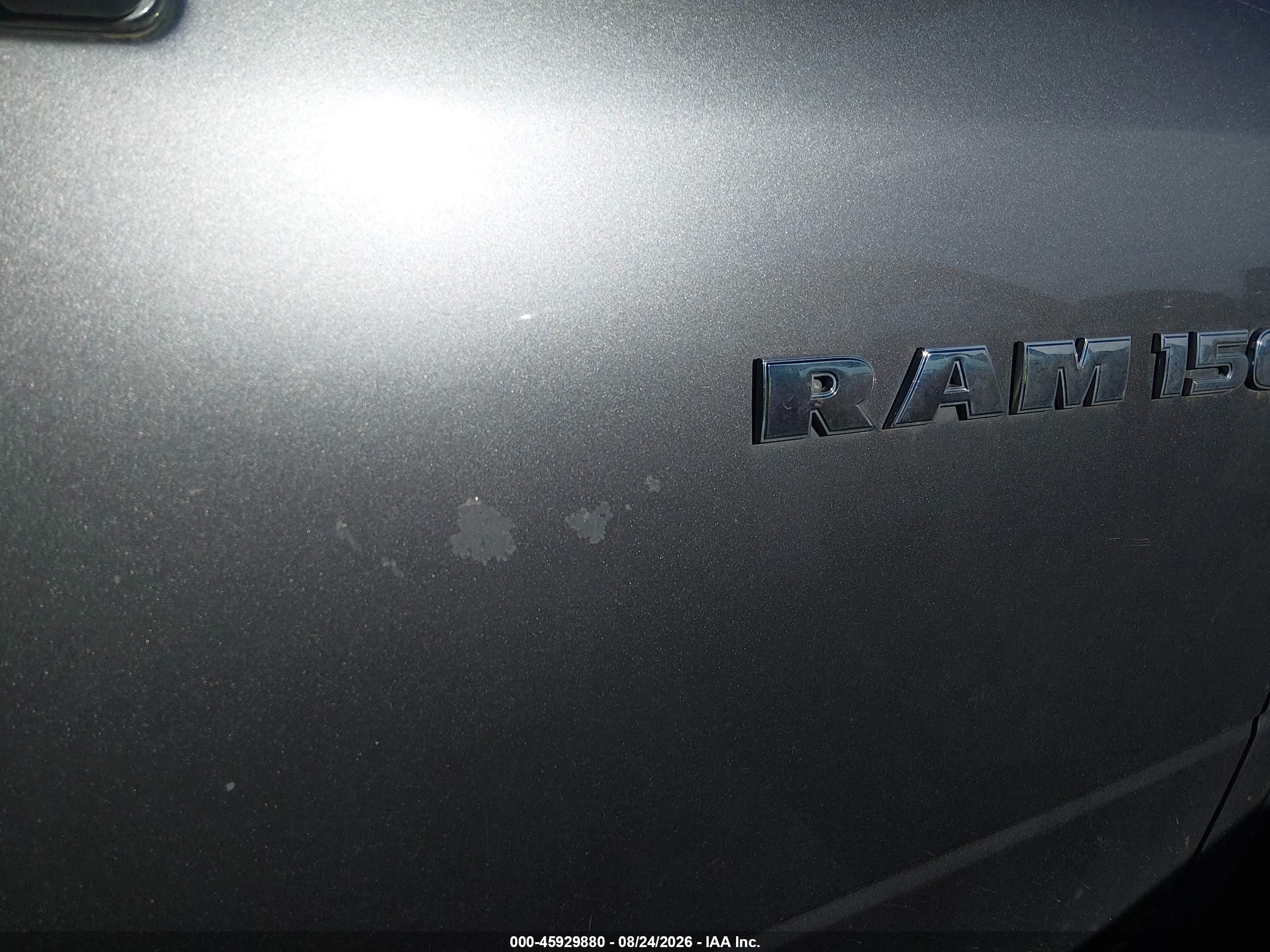 2012 Ram 1500 Slt Gray vin: 1C6RD7LT4CS153913