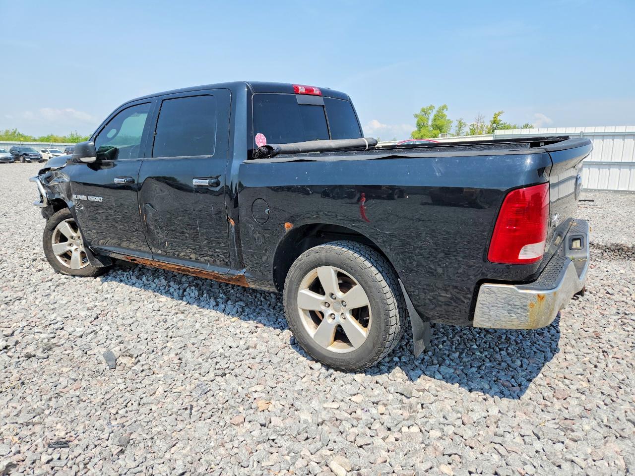 2012 Dodge Ram 1500 Slt Black vin: 1C6RD7LT4CS160392
