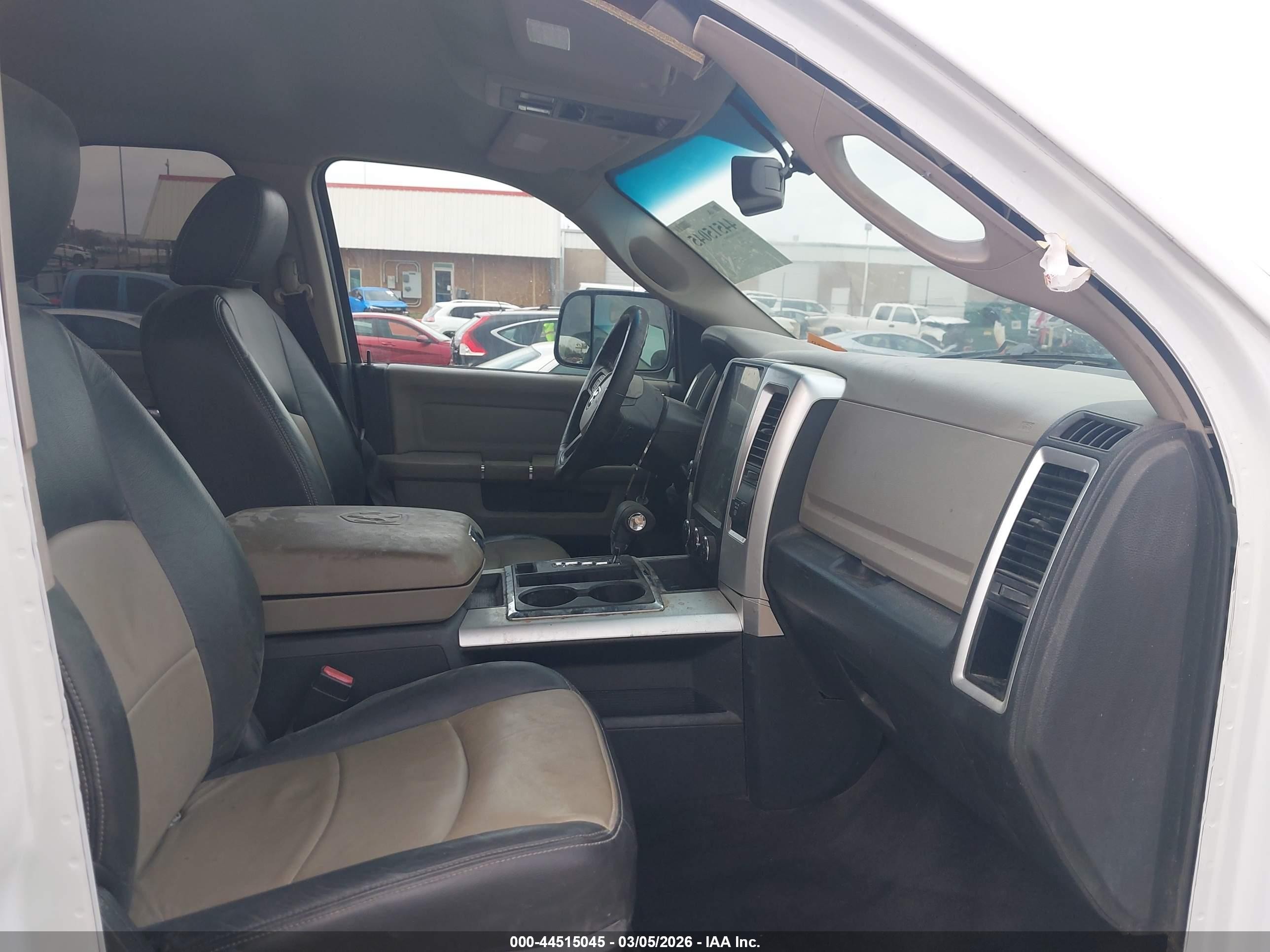 2012 Ram 1500 Slt White vin: 1C6RD7LT4CS188127