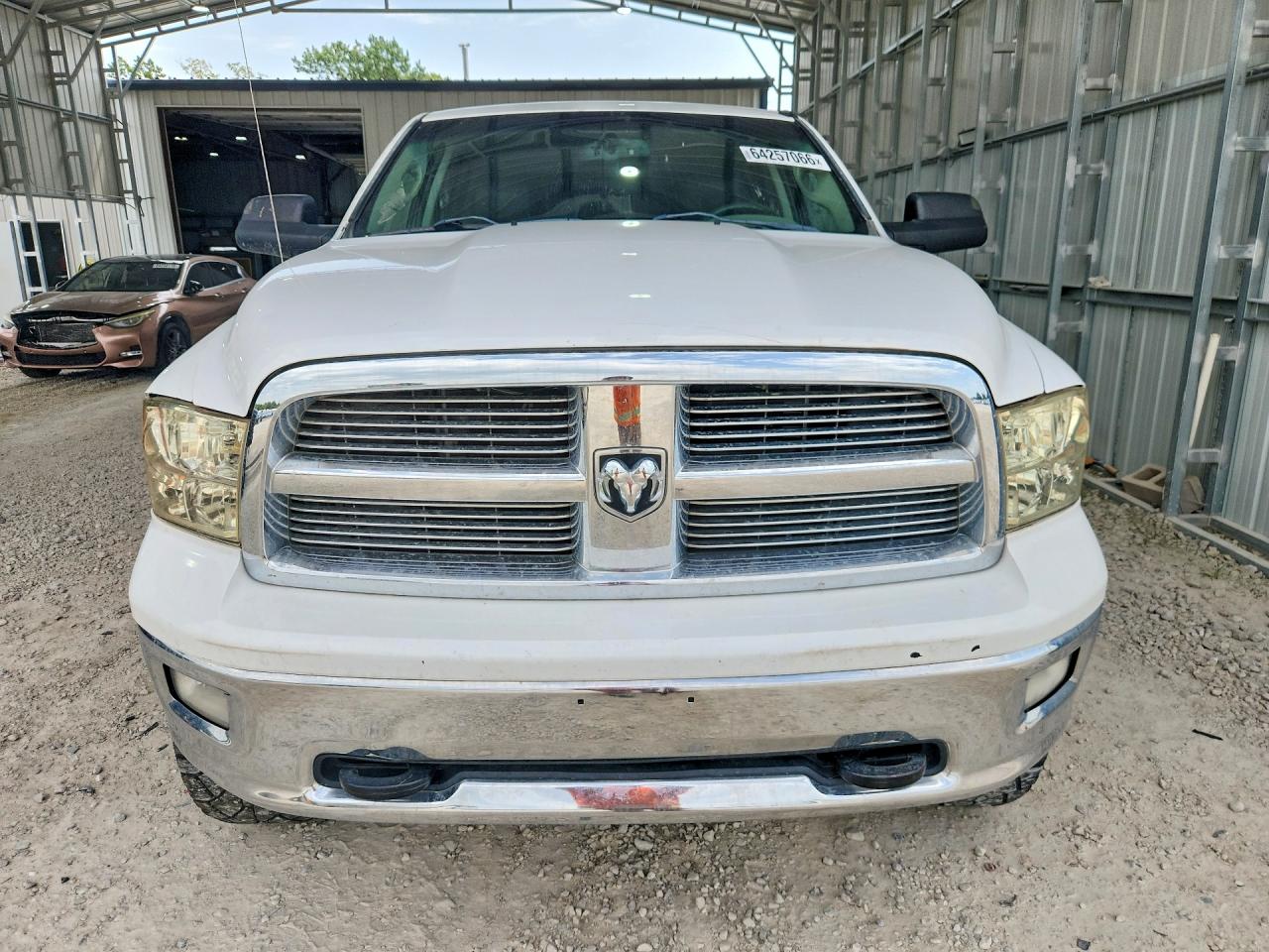 2012 Dodge Ram 1500 Slt White vin: 1C6RD7LT4CS188127