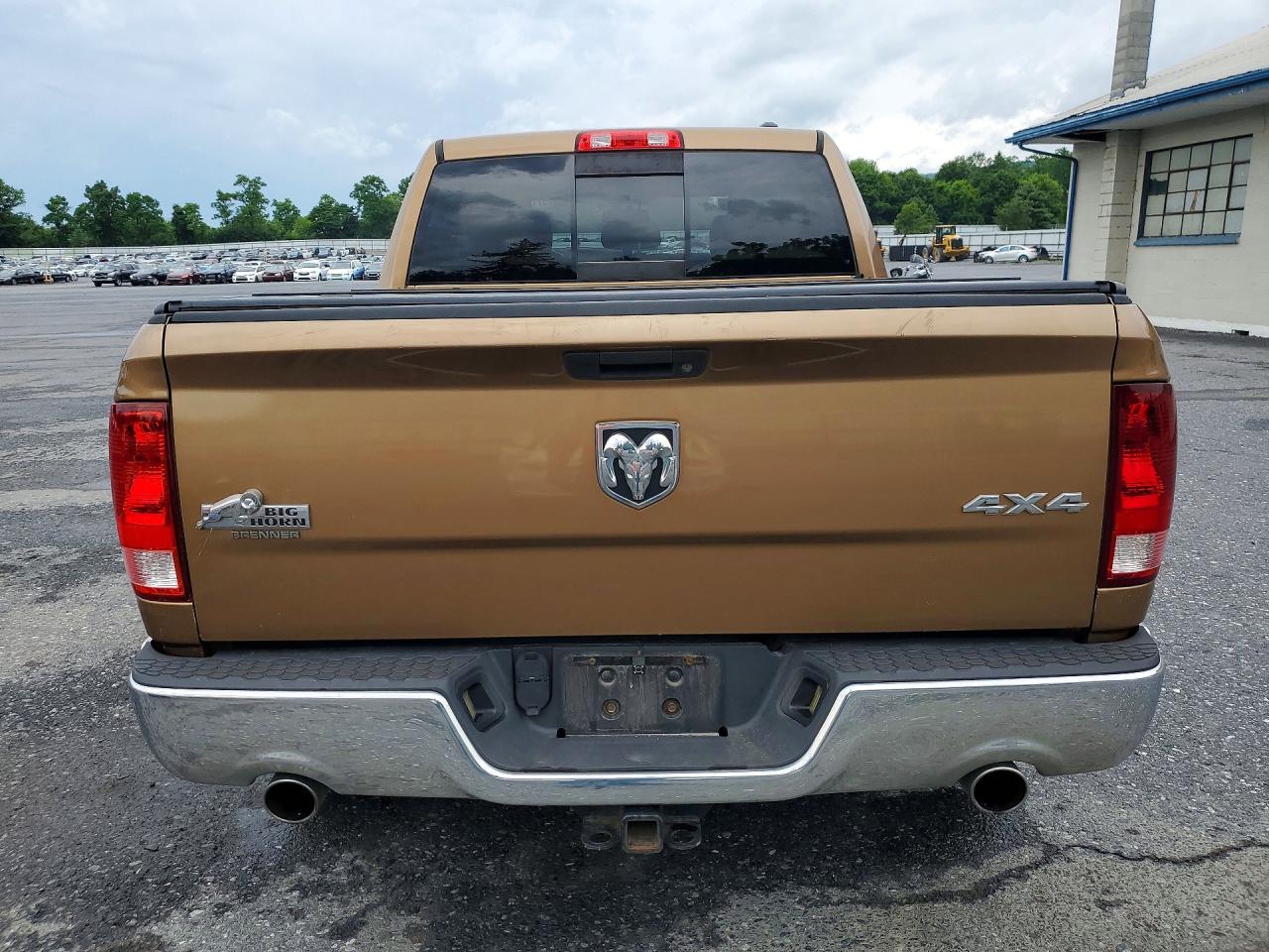 2012 Dodge Ram 1500 Slt Brown vin: 1C6RD7LT5CS195300