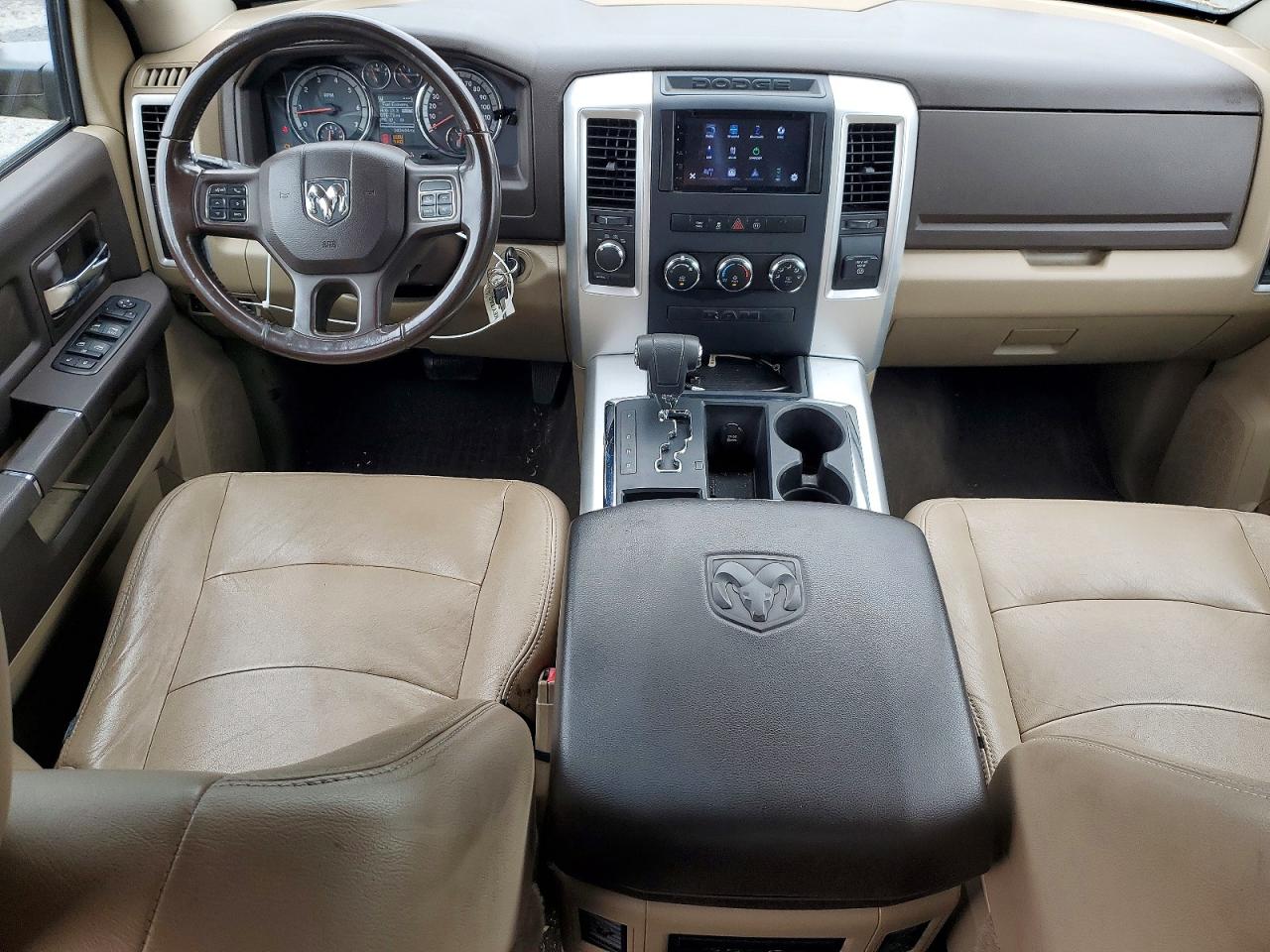2012 Dodge Ram 1500 Slt Brown vin: 1C6RD7LT5CS195300