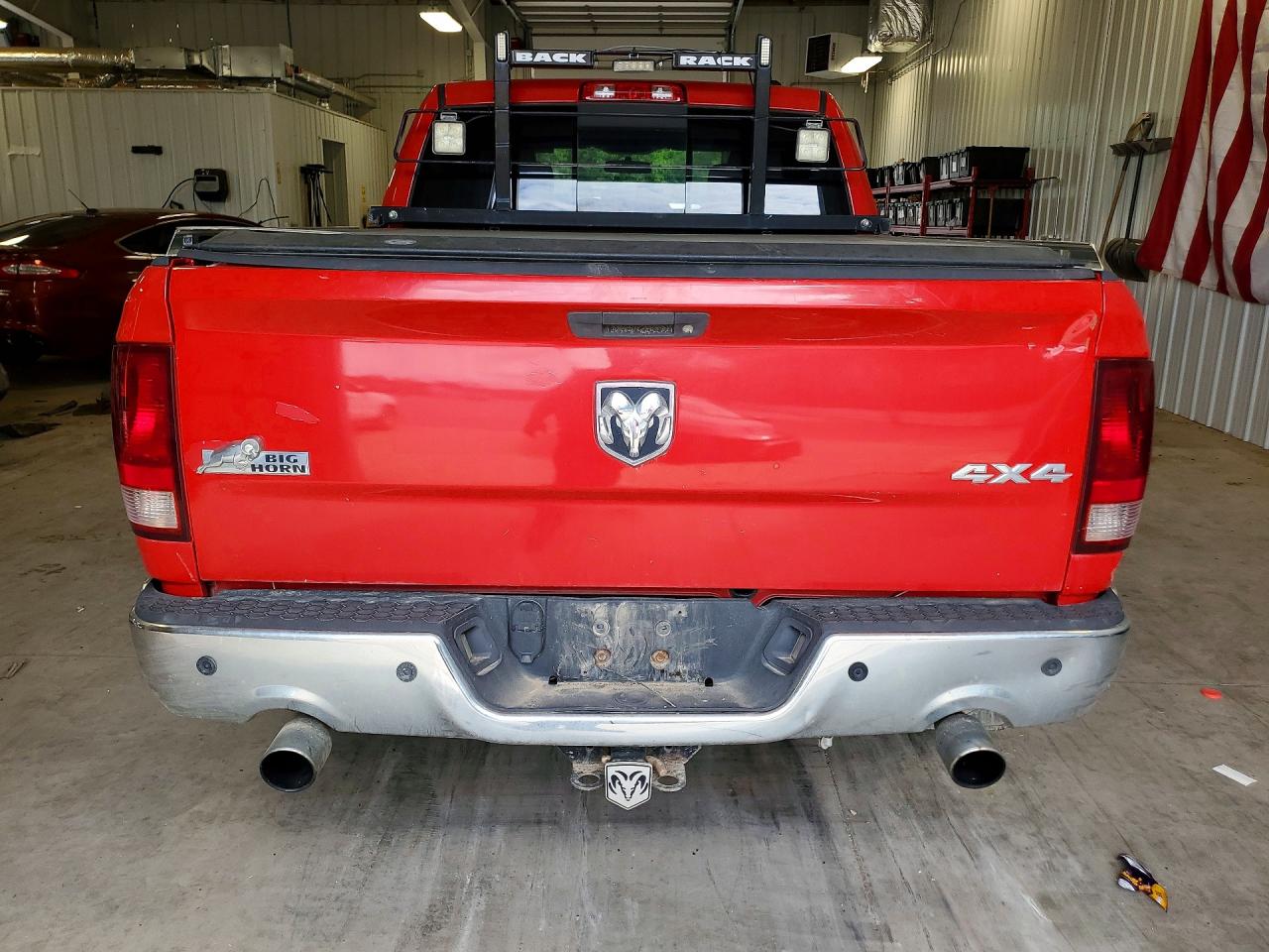 2012 Dodge Ram 1500 Slt Red vin: 1C6RD7LT5CS345812