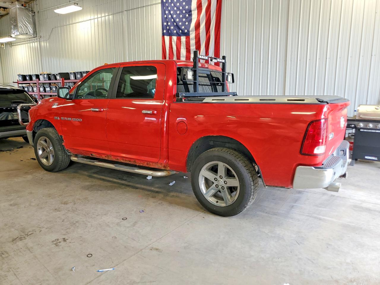 2012 Dodge Ram 1500 Slt Red vin: 1C6RD7LT5CS345812