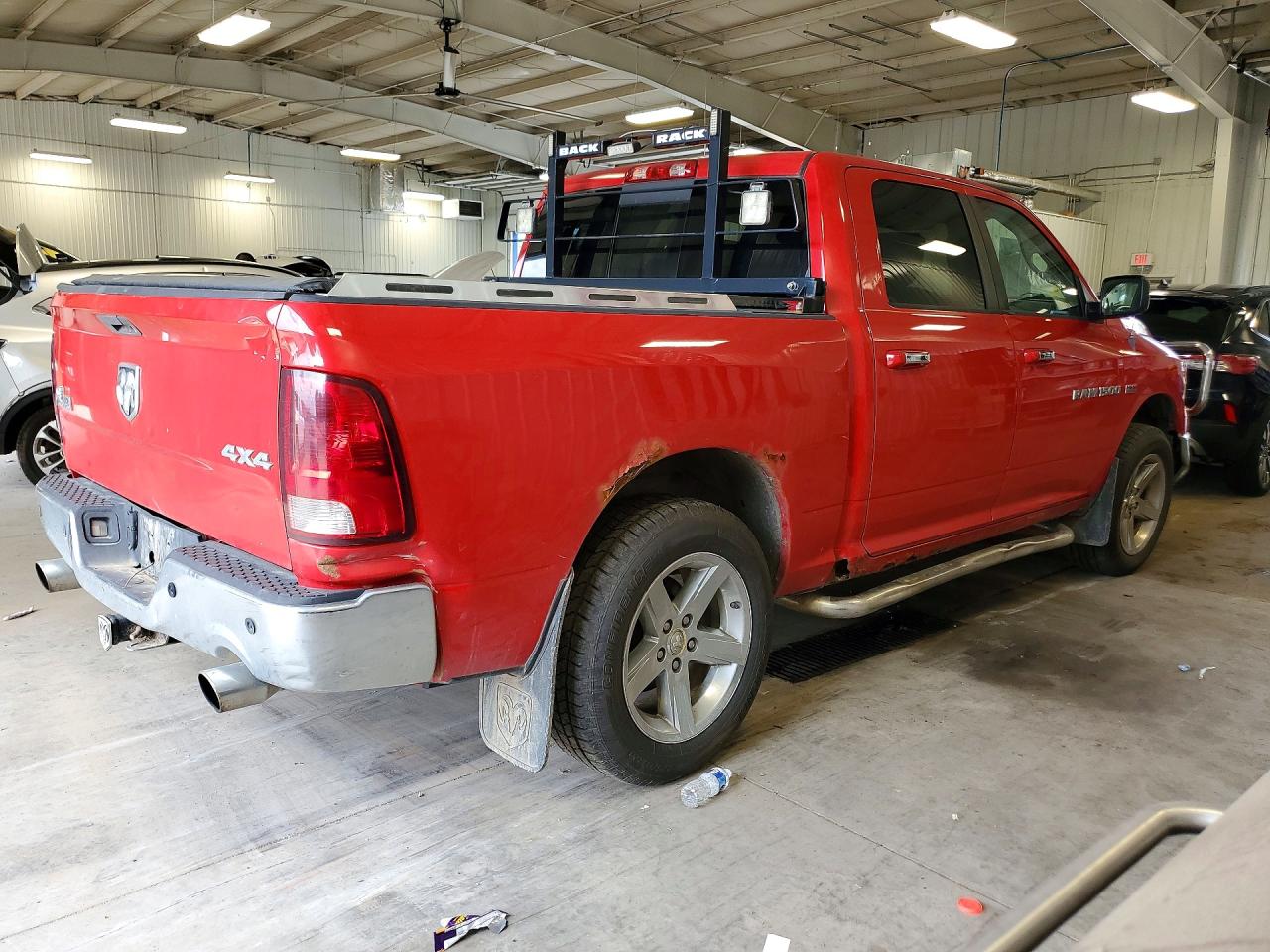 2012 Dodge Ram 1500 Slt Red vin: 1C6RD7LT5CS345812