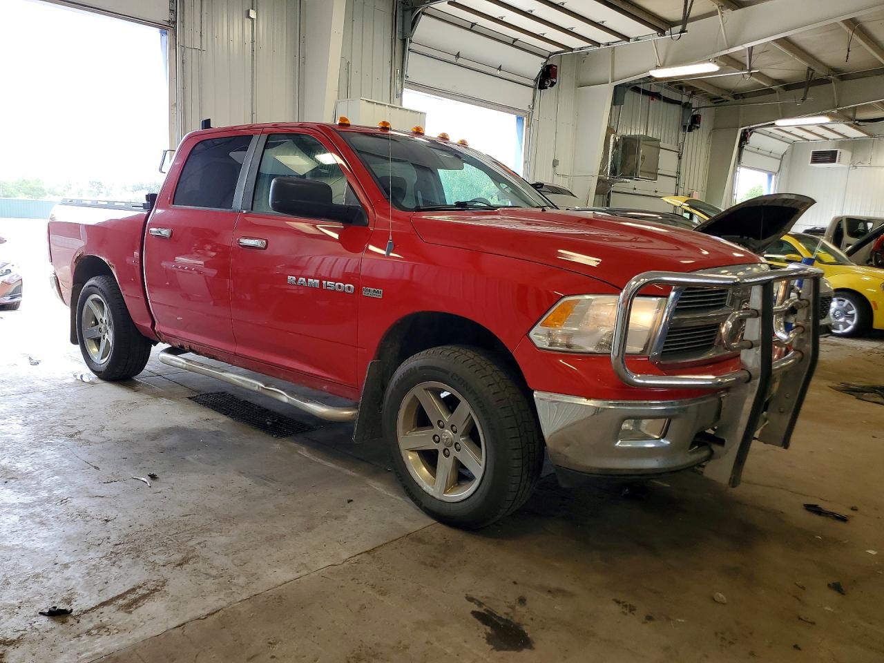 2012 Dodge Ram 1500 Slt Red vin: 1C6RD7LT5CS345812