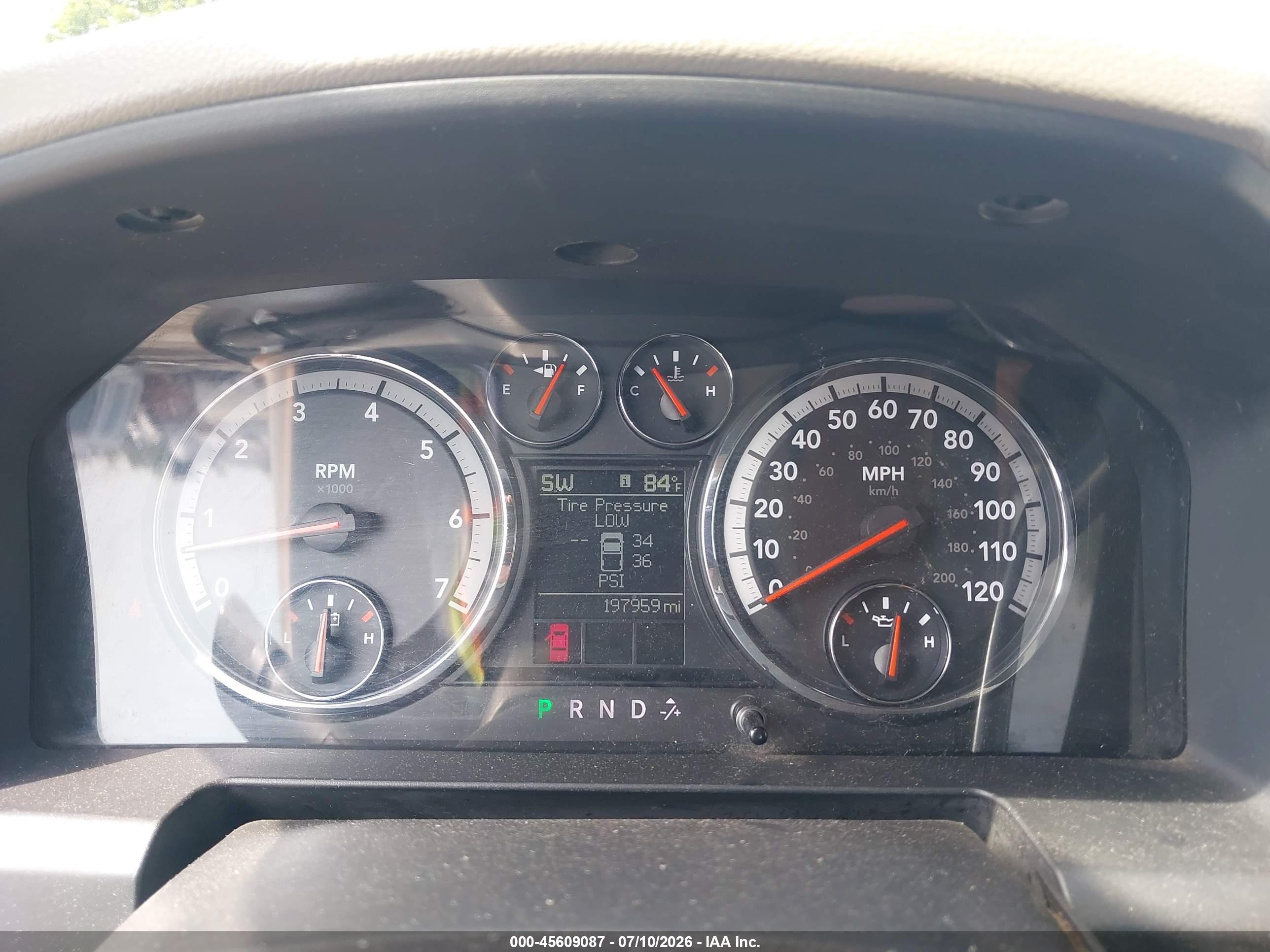 2012 Ram 1500 Big Horn White vin: 1C6RD7LT6CS109878