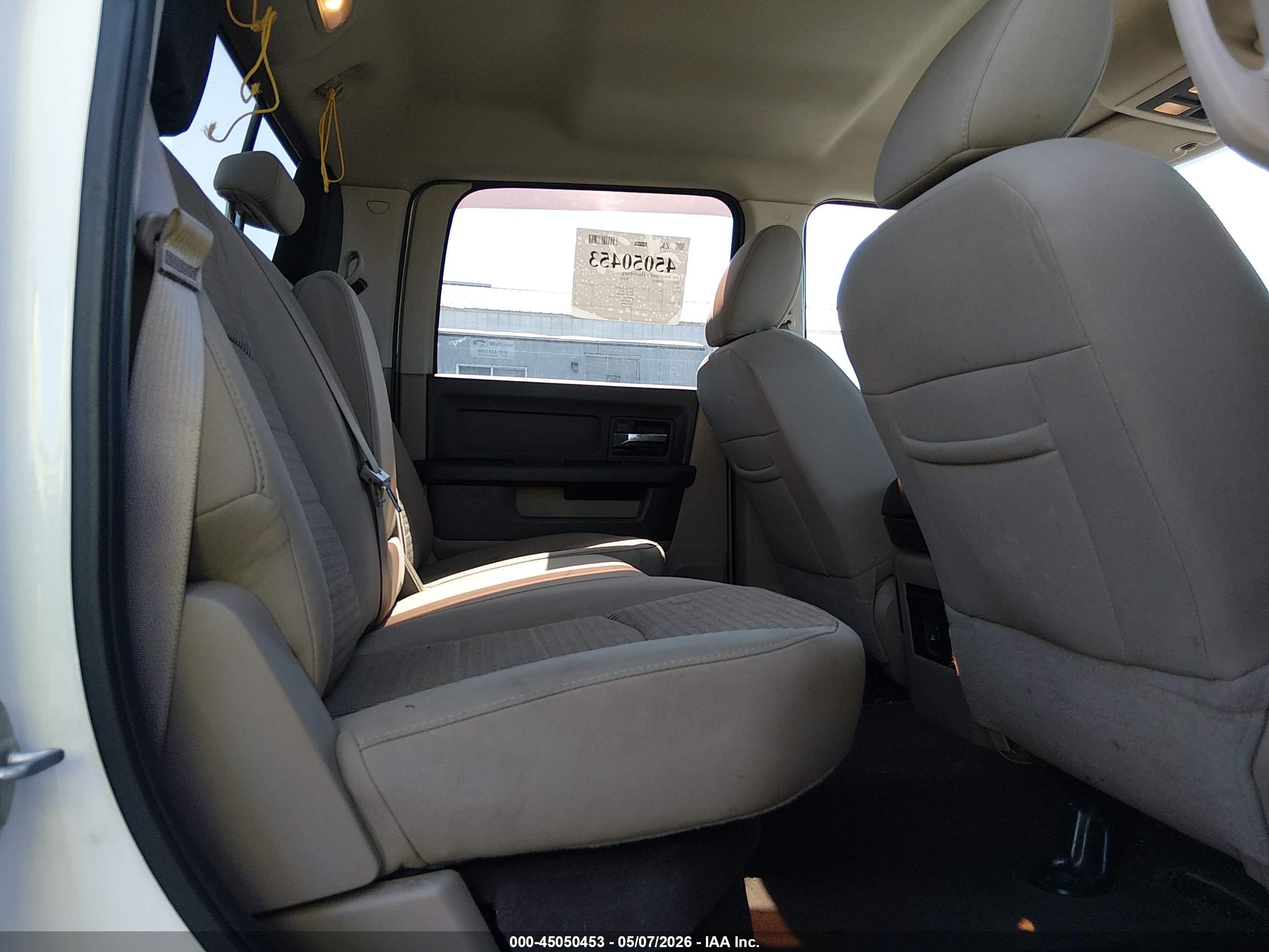 2012 Ram 1500 Slt White vin: 1C6RD7LT6CS171555