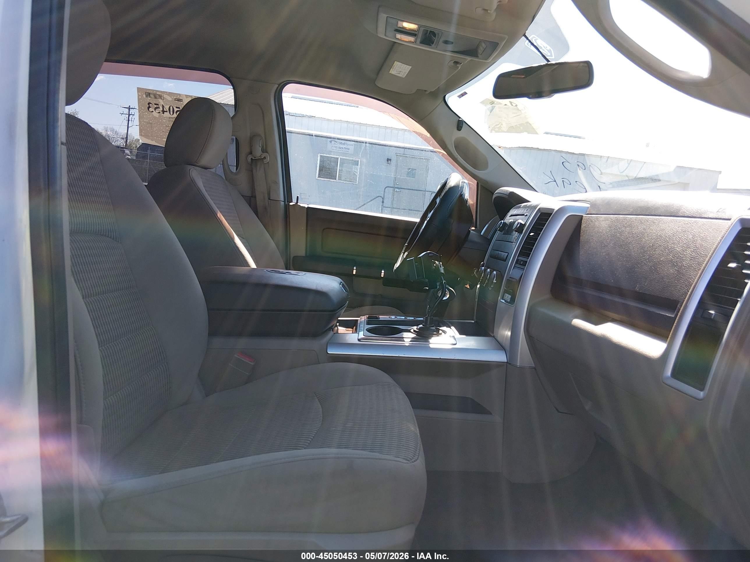 2012 Ram 1500 Slt White vin: 1C6RD7LT6CS171555
