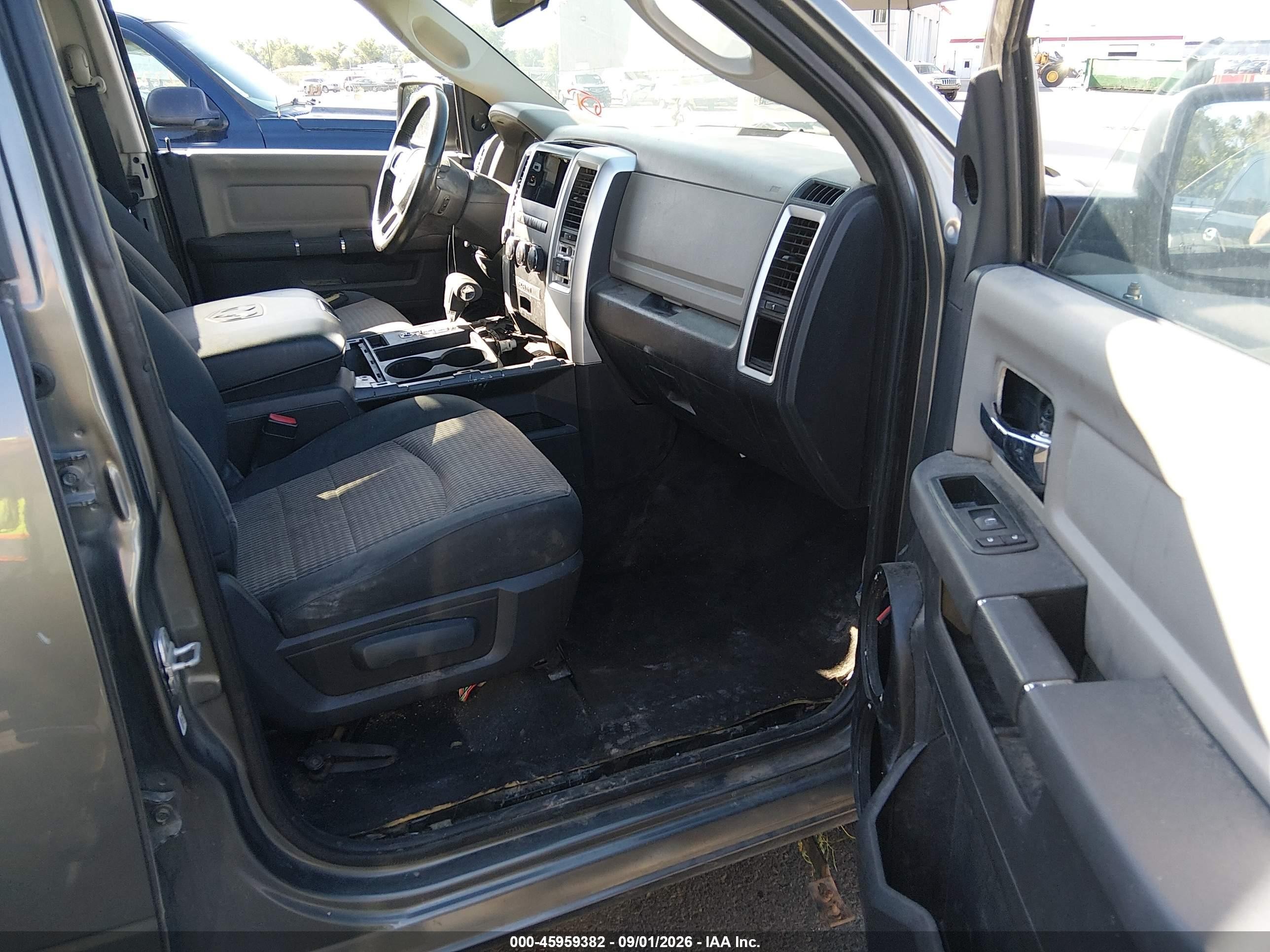 2012 Ram 1500 Big Horn Gray vin: 1C6RD7LT6CS269453