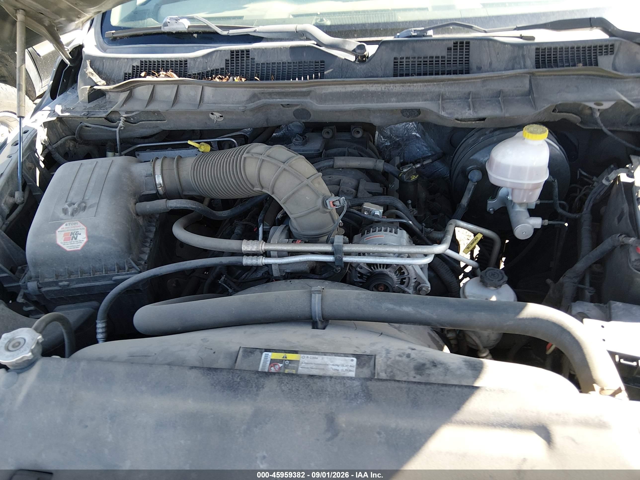 2012 Ram 1500 Big Horn Gray vin: 1C6RD7LT6CS269453