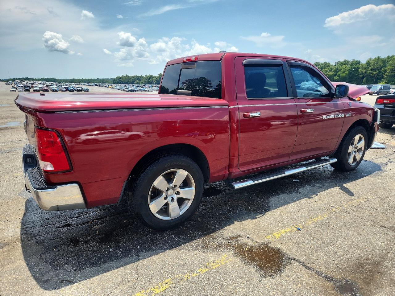 2012 Dodge Ram 1500 Slt Red vin: 1C6RD7LT6CS294840