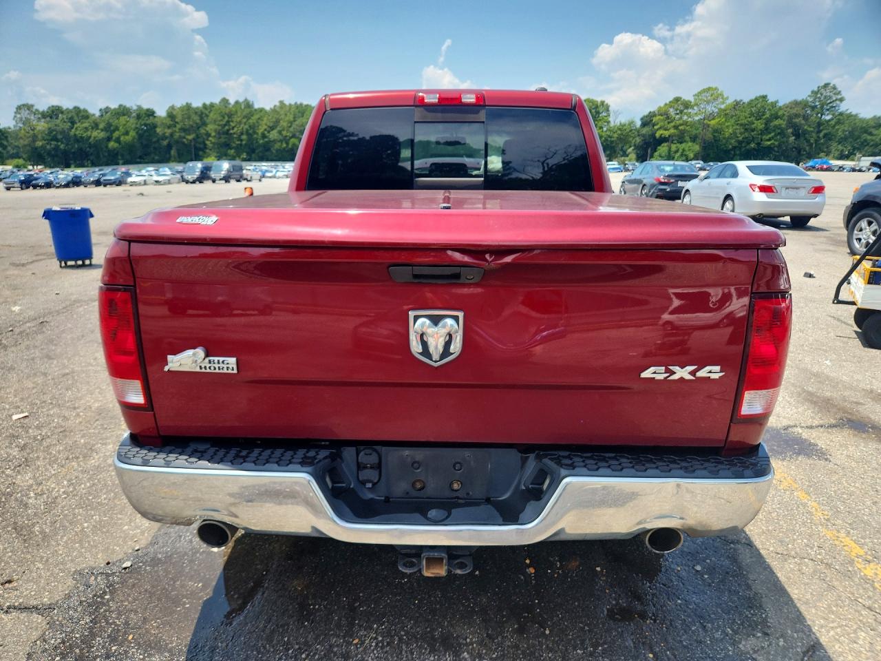 2012 Dodge Ram 1500 Slt Red vin: 1C6RD7LT6CS294840