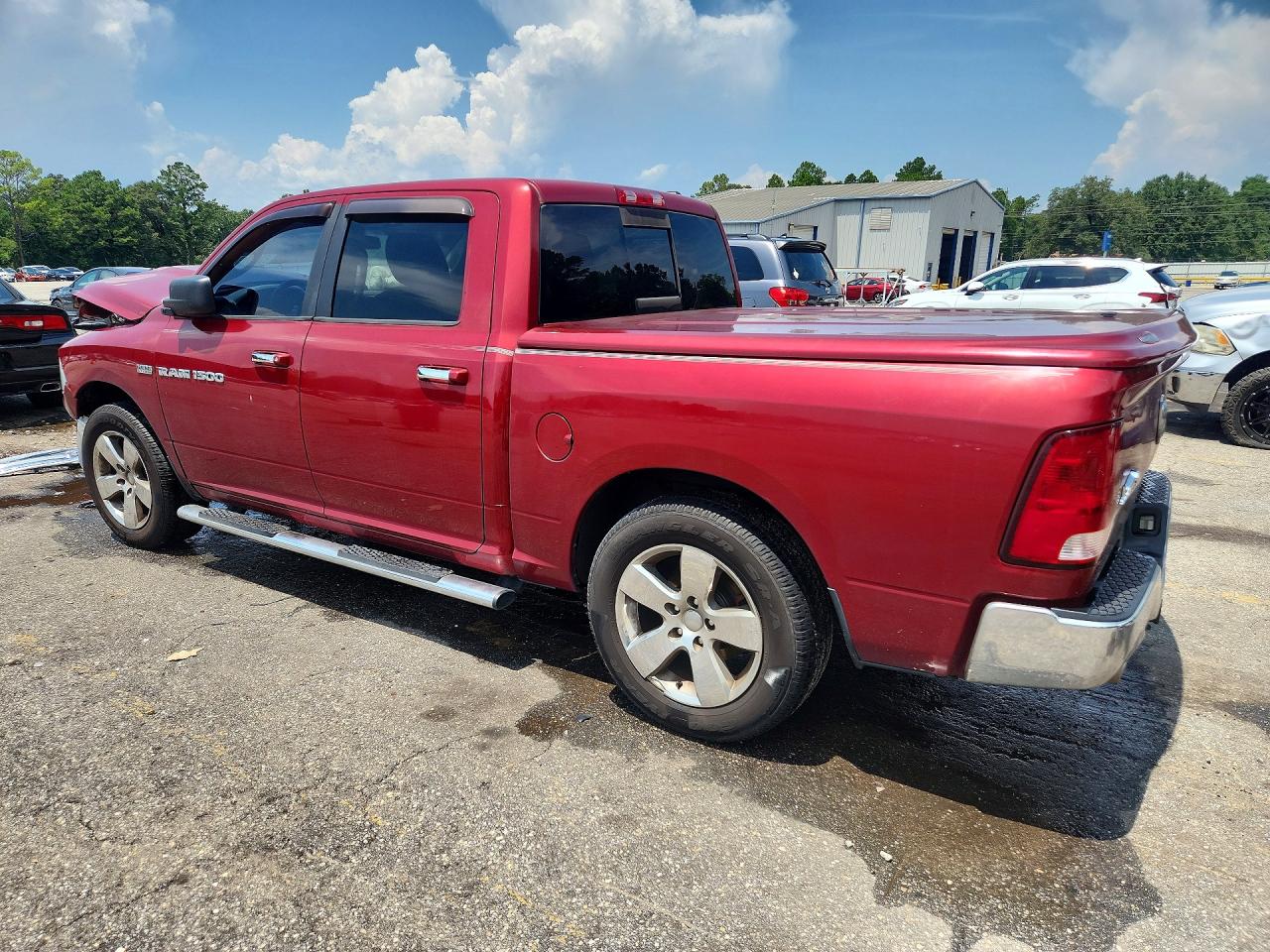 2012 Dodge Ram 1500 Slt Red vin: 1C6RD7LT6CS294840