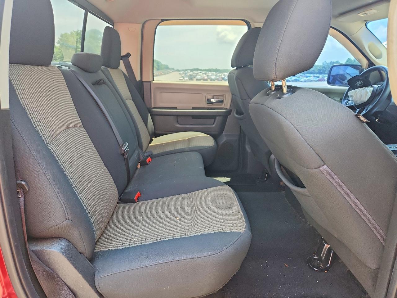 2012 Dodge Ram 1500 Slt Red vin: 1C6RD7LT6CS294840