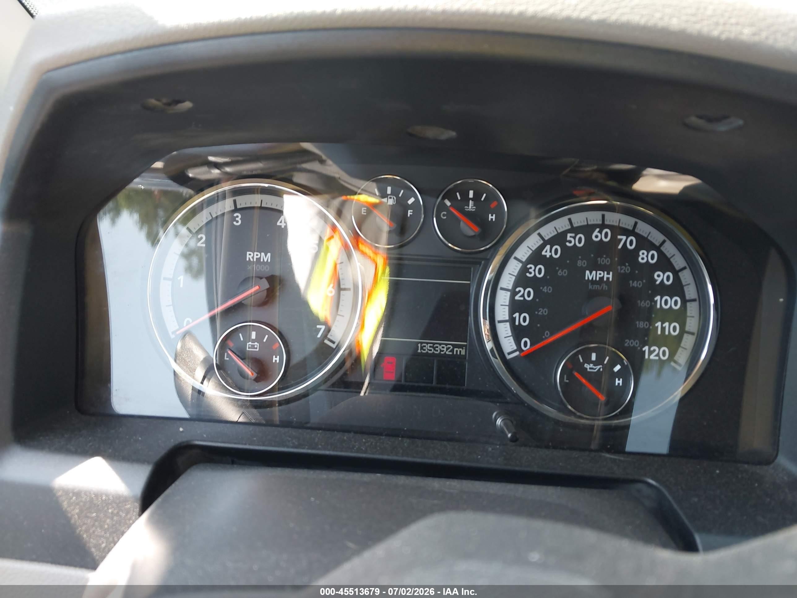 2012 Ram 1500 Big Horn Black vin: 1C6RD7LT8CS184453