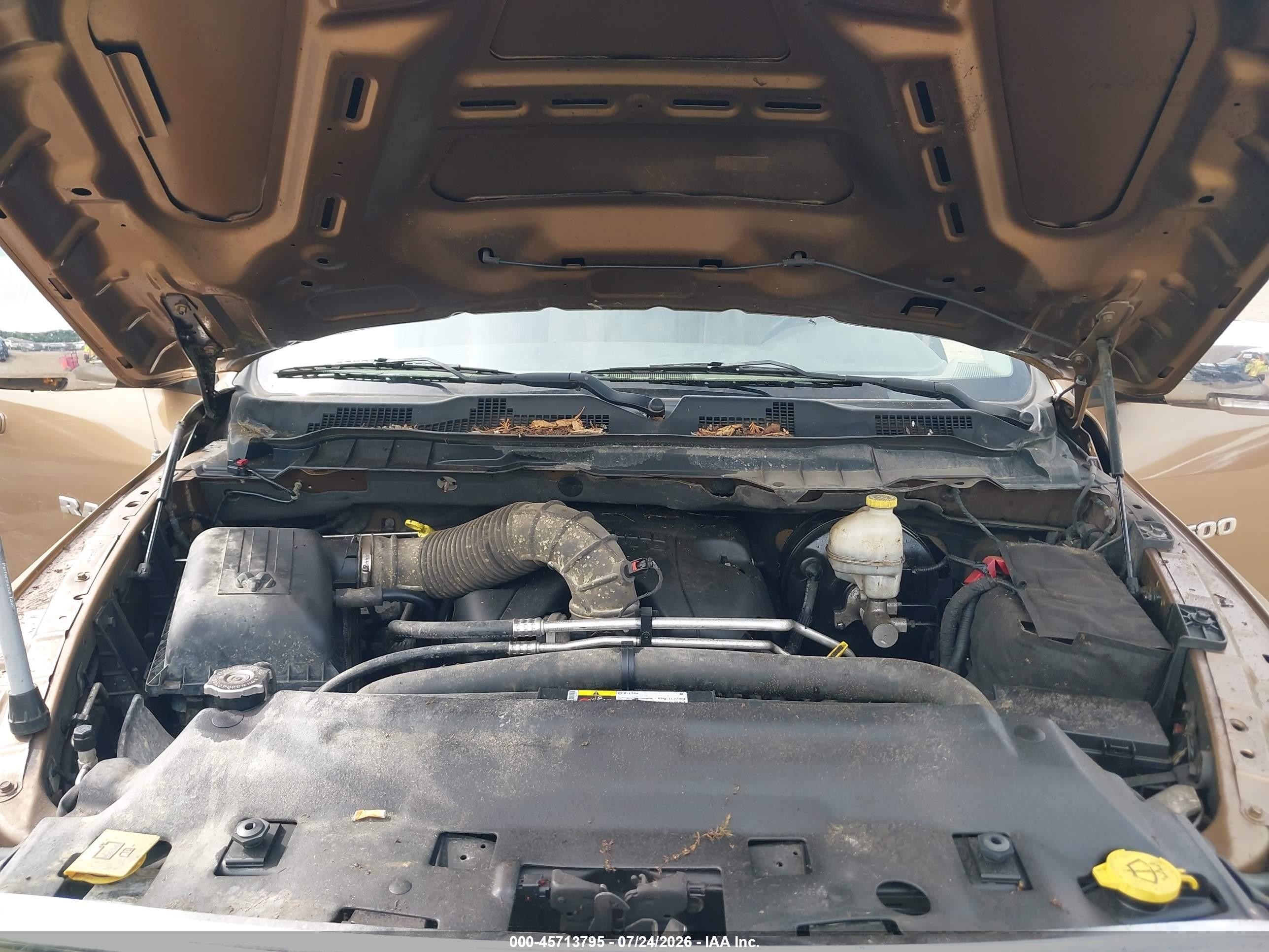 2012 Ram 1500 Big Horn Brown vin: 1C6RD7LT8CS253397