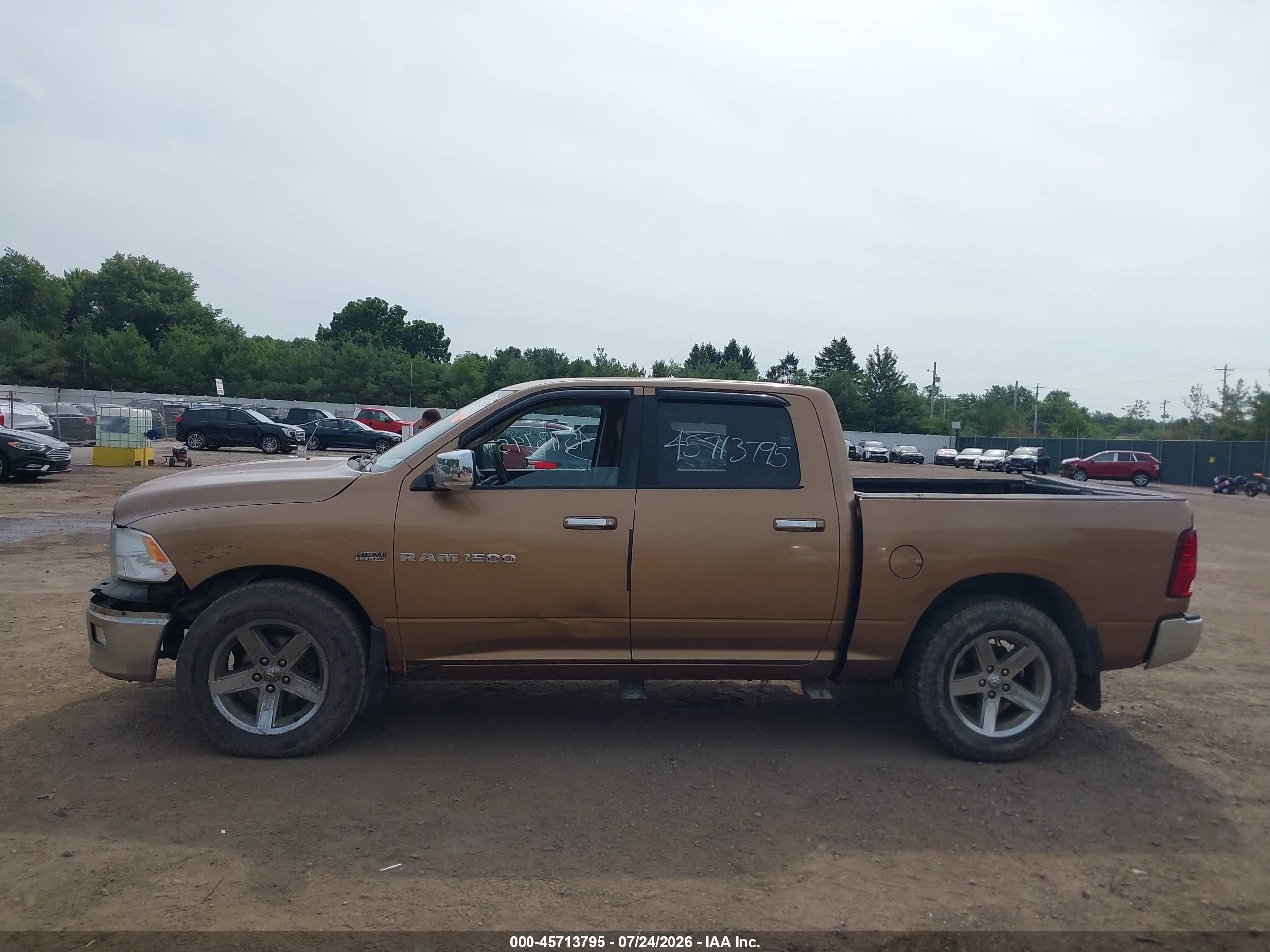 2012 Ram 1500 Big Horn Brown vin: 1C6RD7LT8CS253397