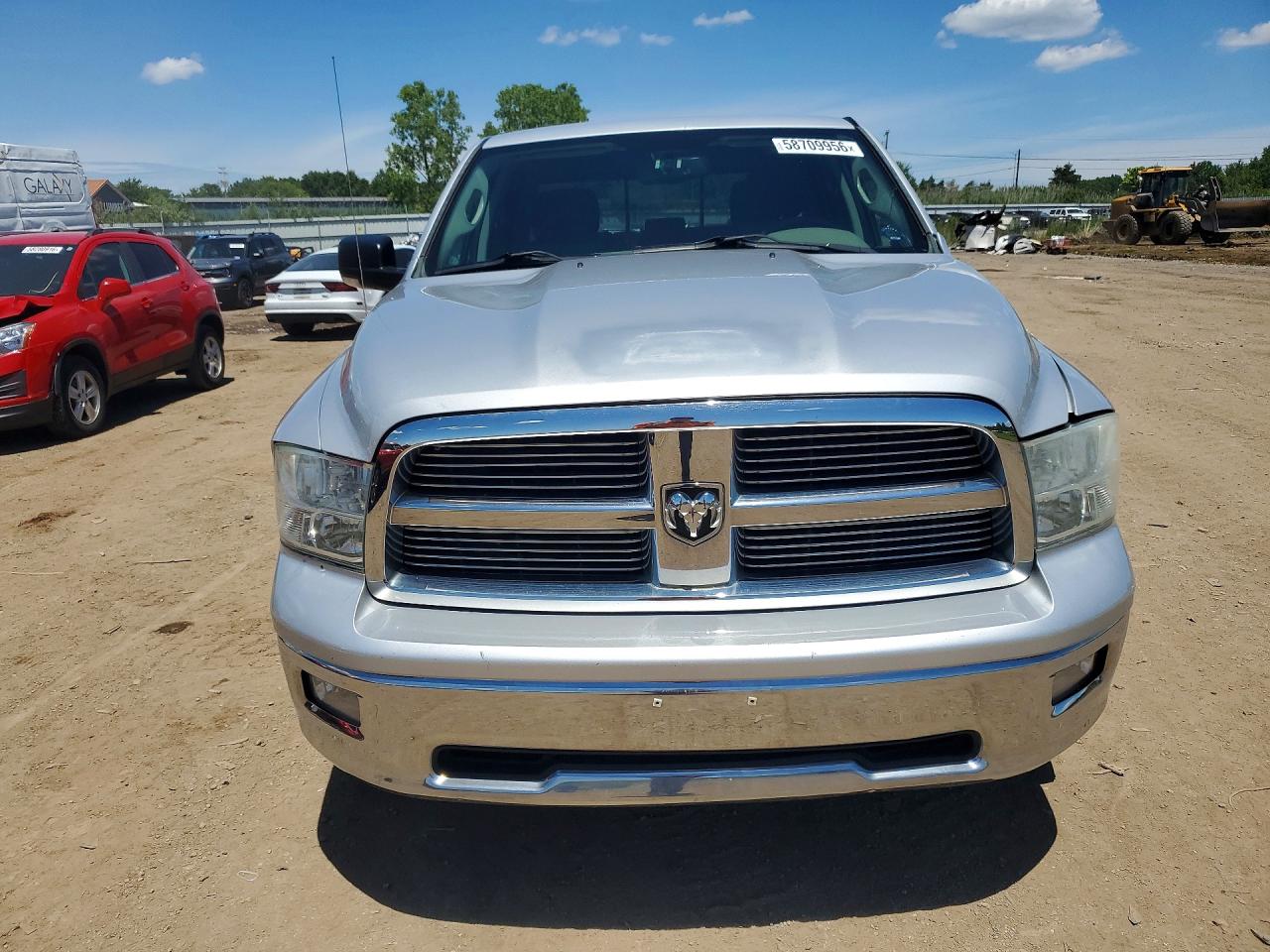 2012 Dodge Ram 1500 Slt Silver vin: 1C6RD7LT9CS163191