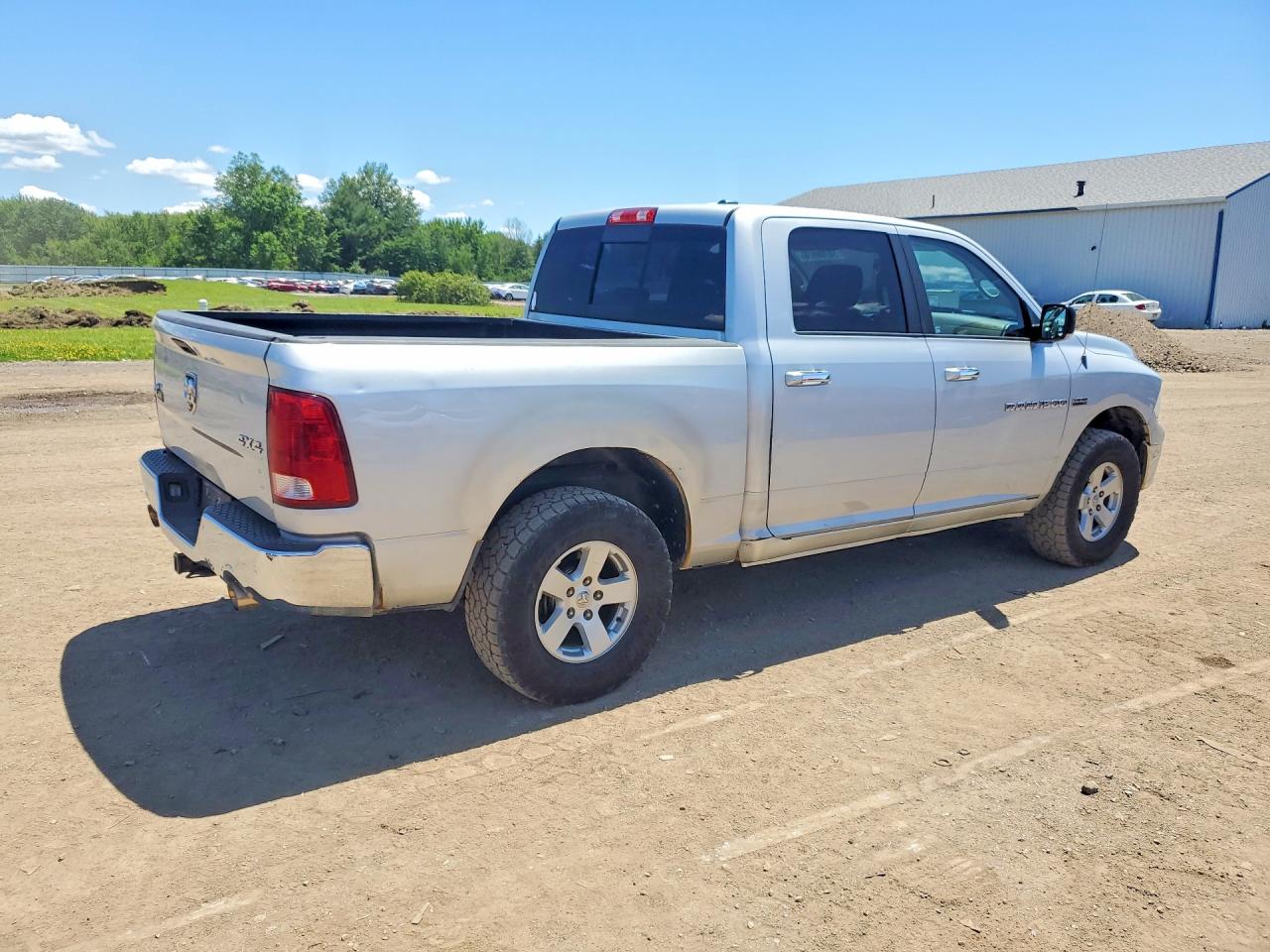 2012 Dodge Ram 1500 Slt Silver vin: 1C6RD7LT9CS163191