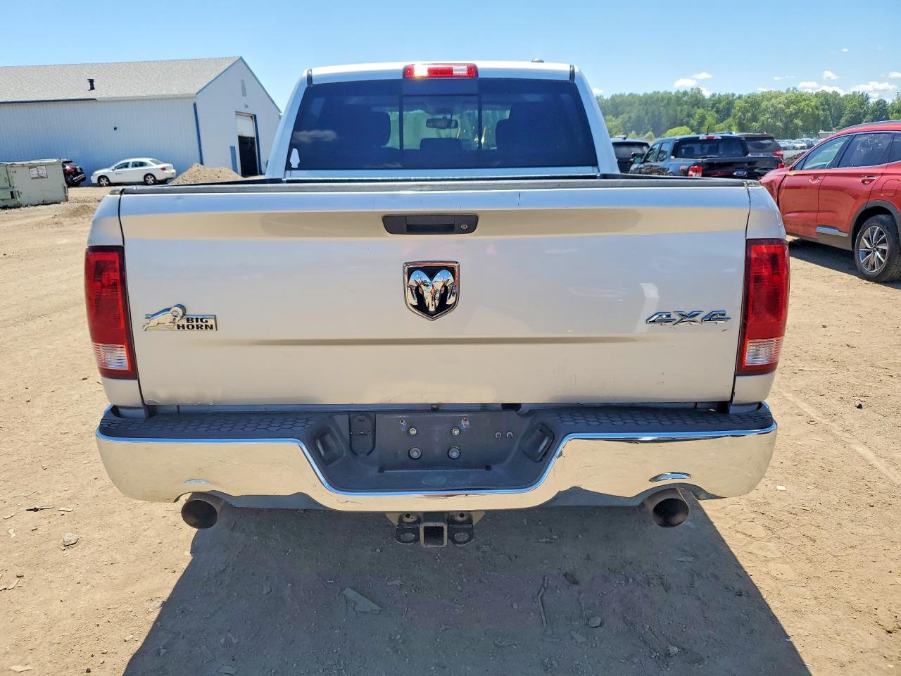 2012 Dodge Ram 1500 Slt Silver vin: 1C6RD7LT9CS163191