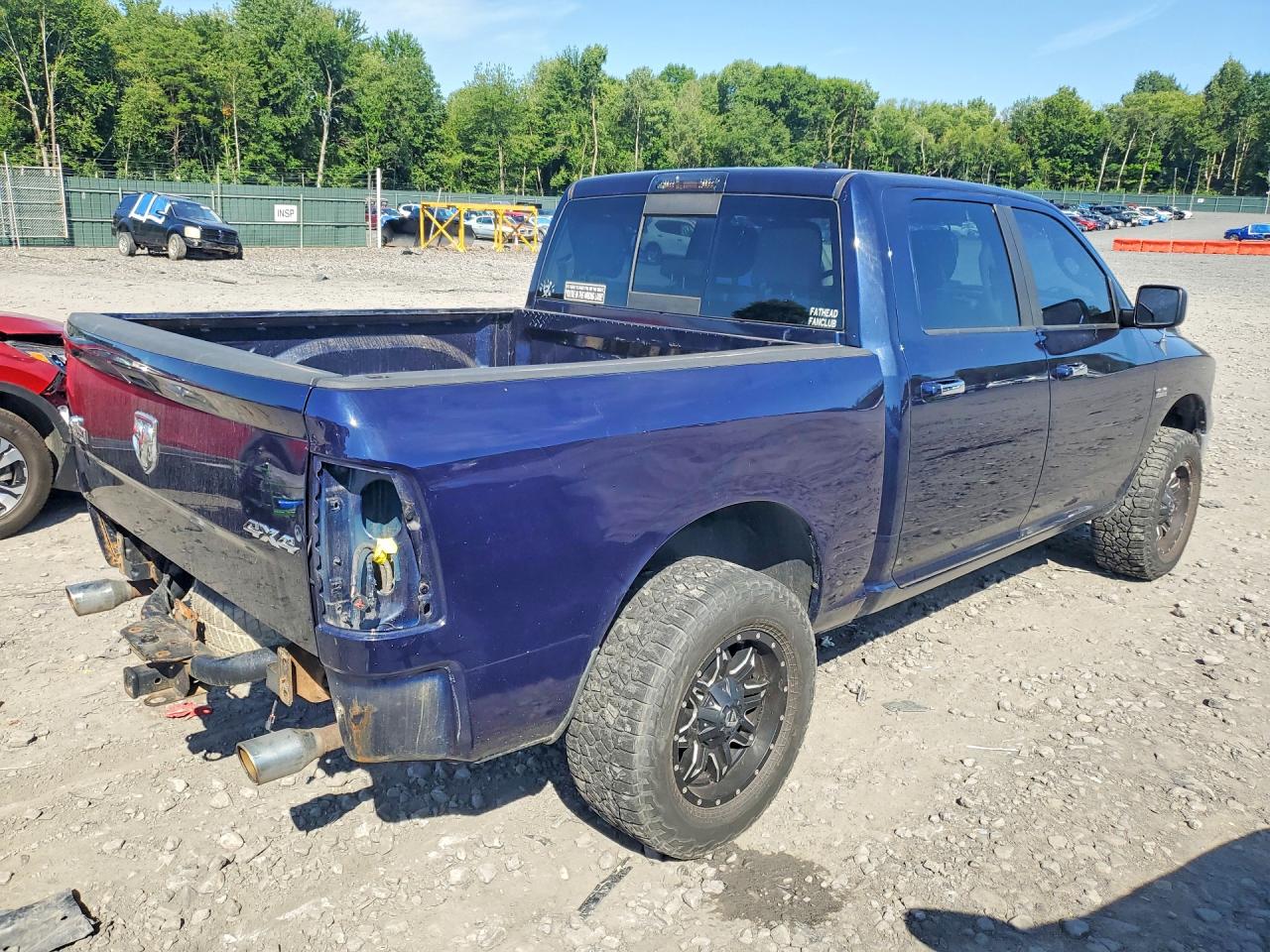 2012 Dodge Ram 1500 Slt Blue vin: 1C6RD7LT9CS203852